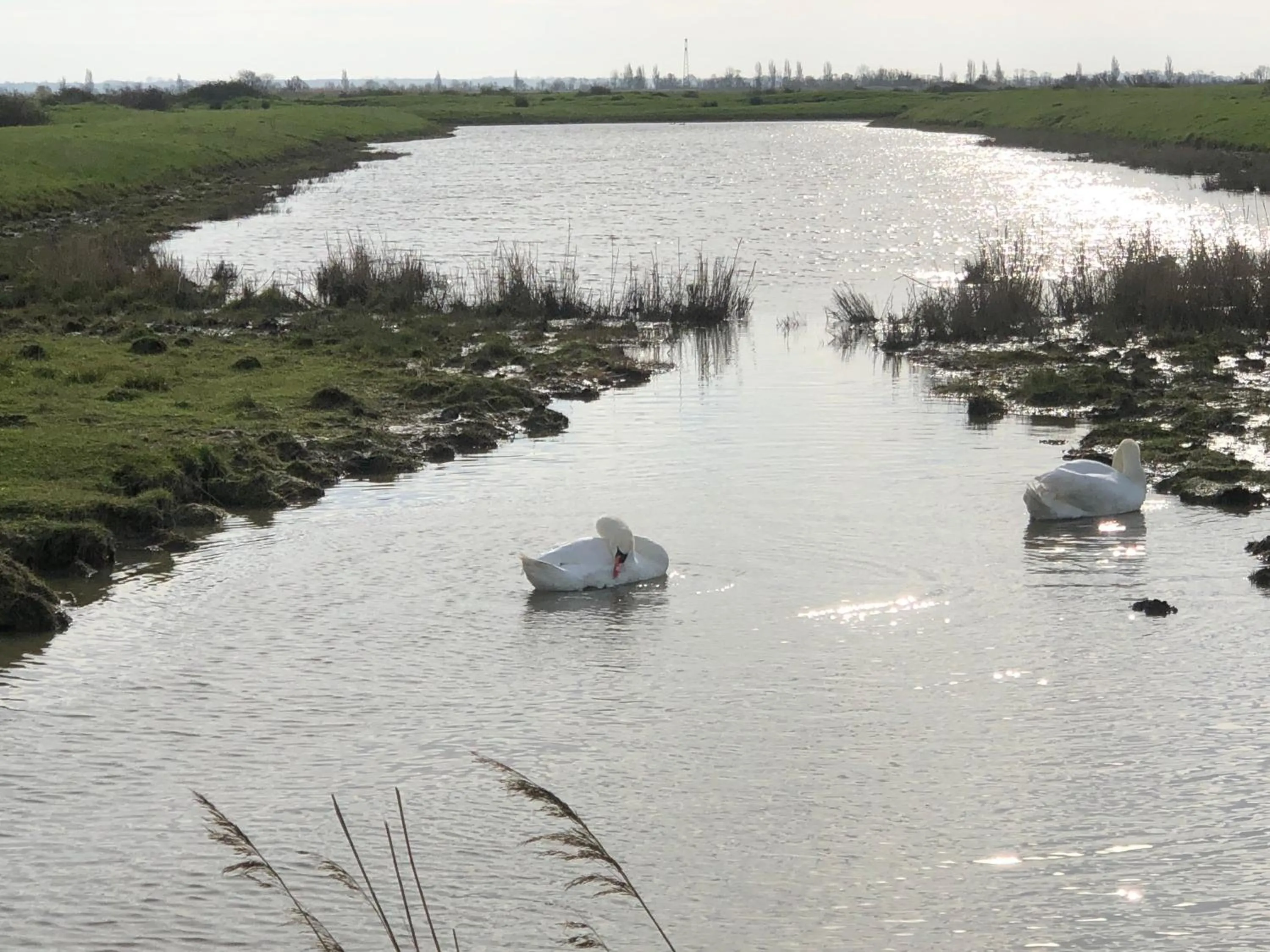River view in Le Clos du Square - climatisé