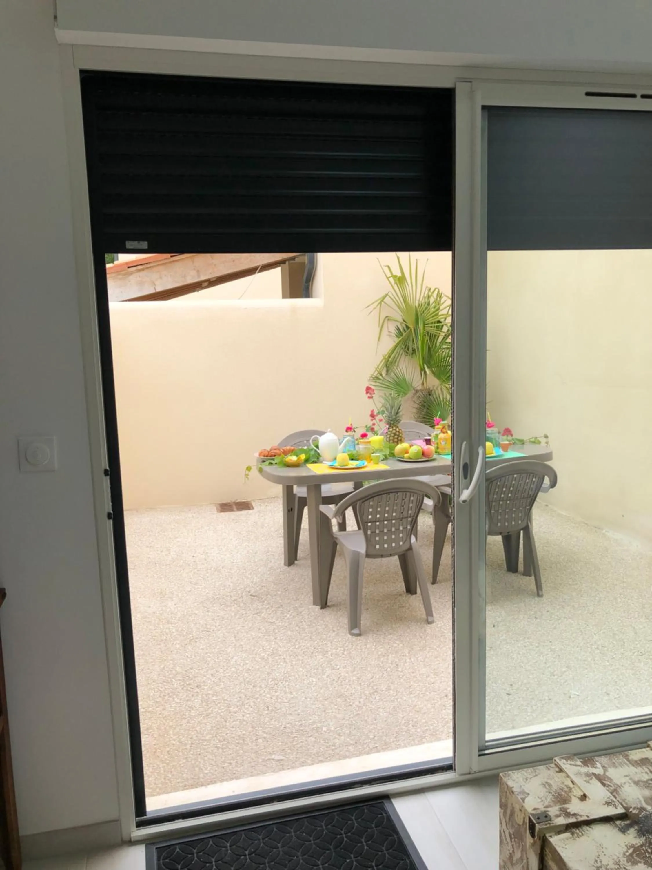 Patio in Le Clos du Square - climatisé