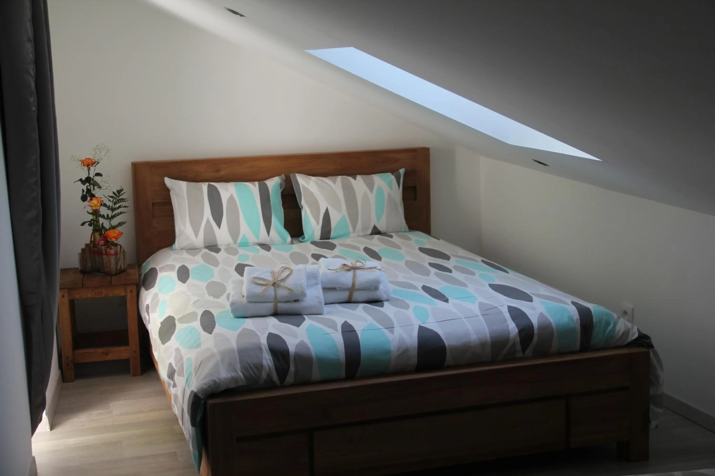 Bed in Le Clos du Square - climatisé