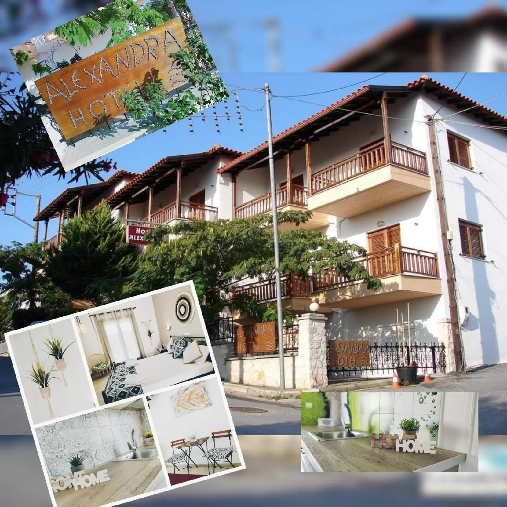 Property building in Hotel Alexandra