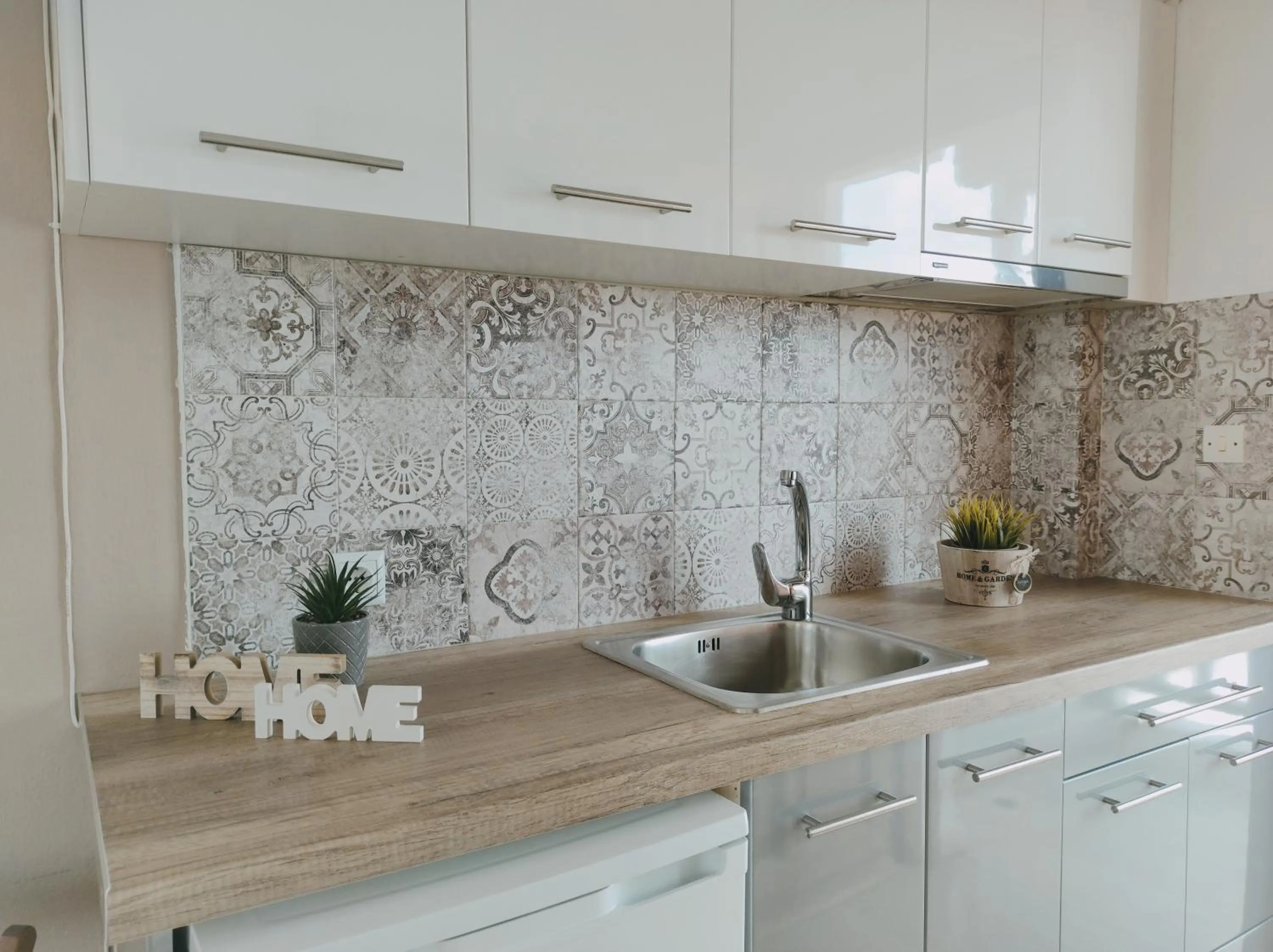 Kitchen or kitchenette in Hotel Alexandra