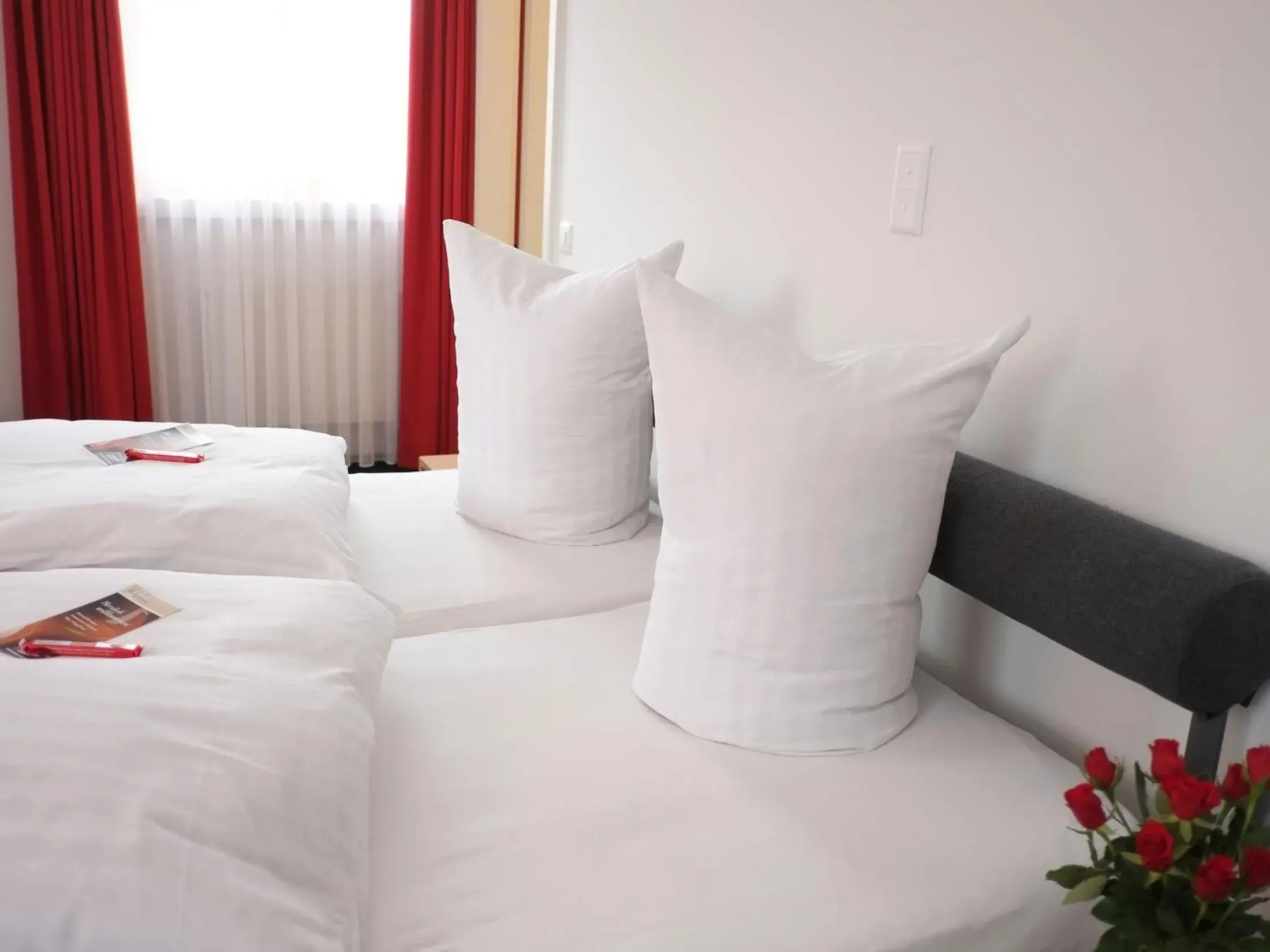 Twin Room - single occupancy in Hotel Brauerei Frohsinn Twin Room - single occupancy in Hotel Brauerei Frohsinn