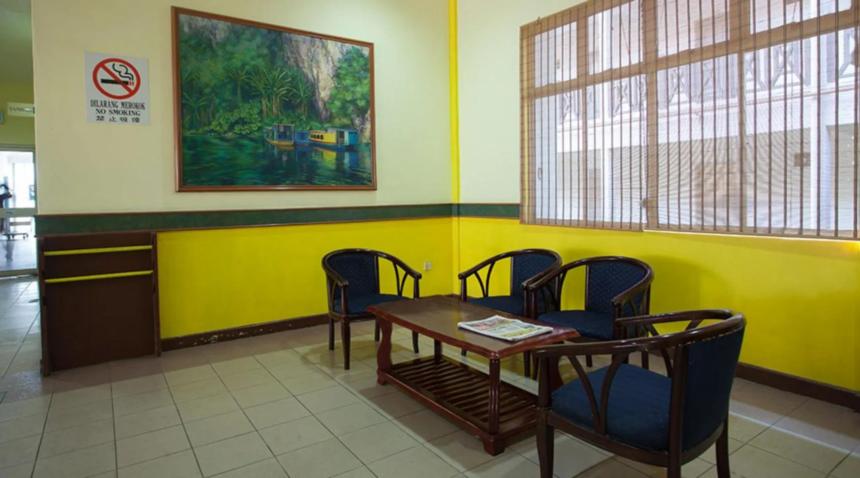 Seating area in Hotel Seri Malaysia Rompin