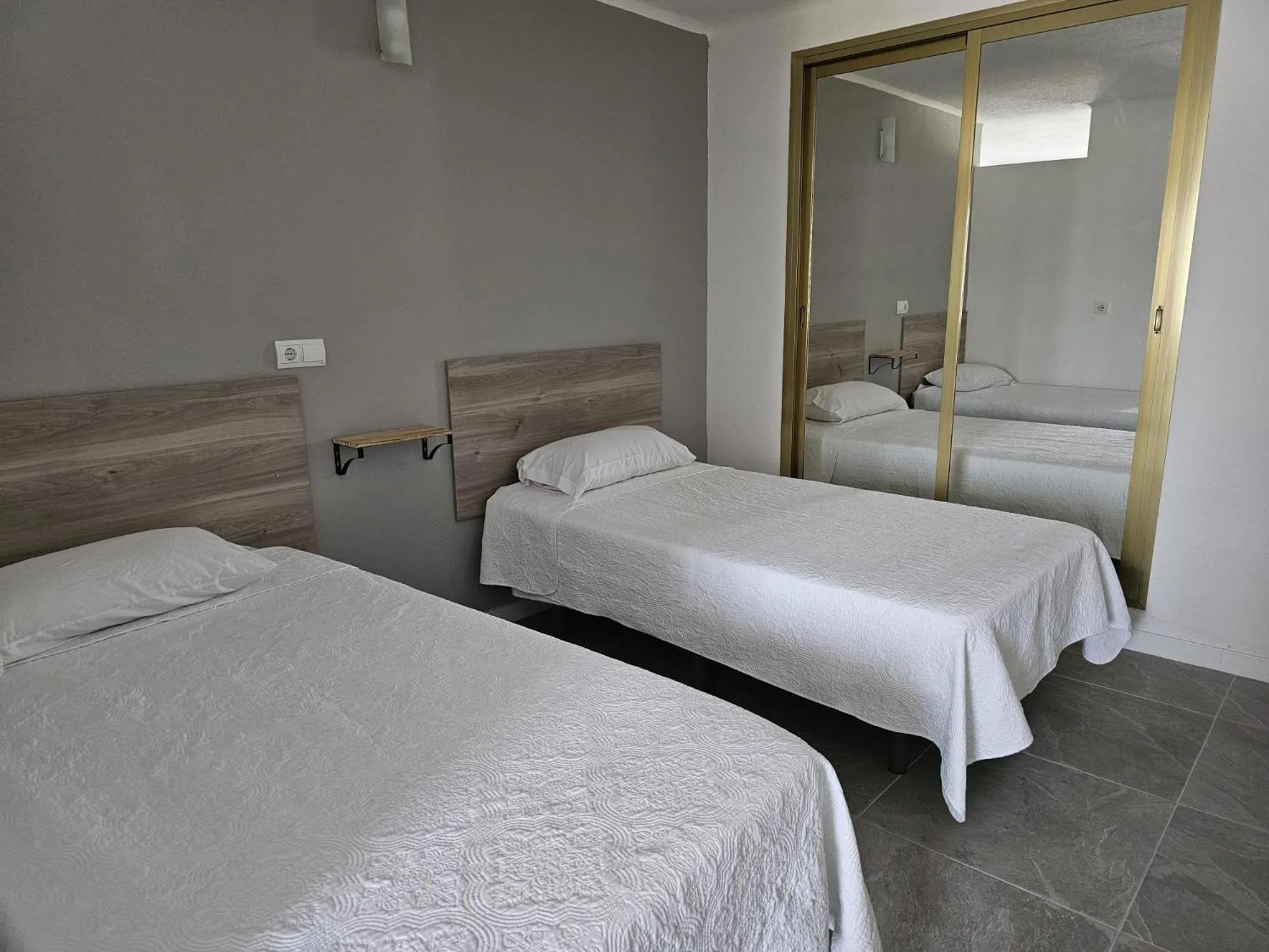 Bed in Hotel Velis