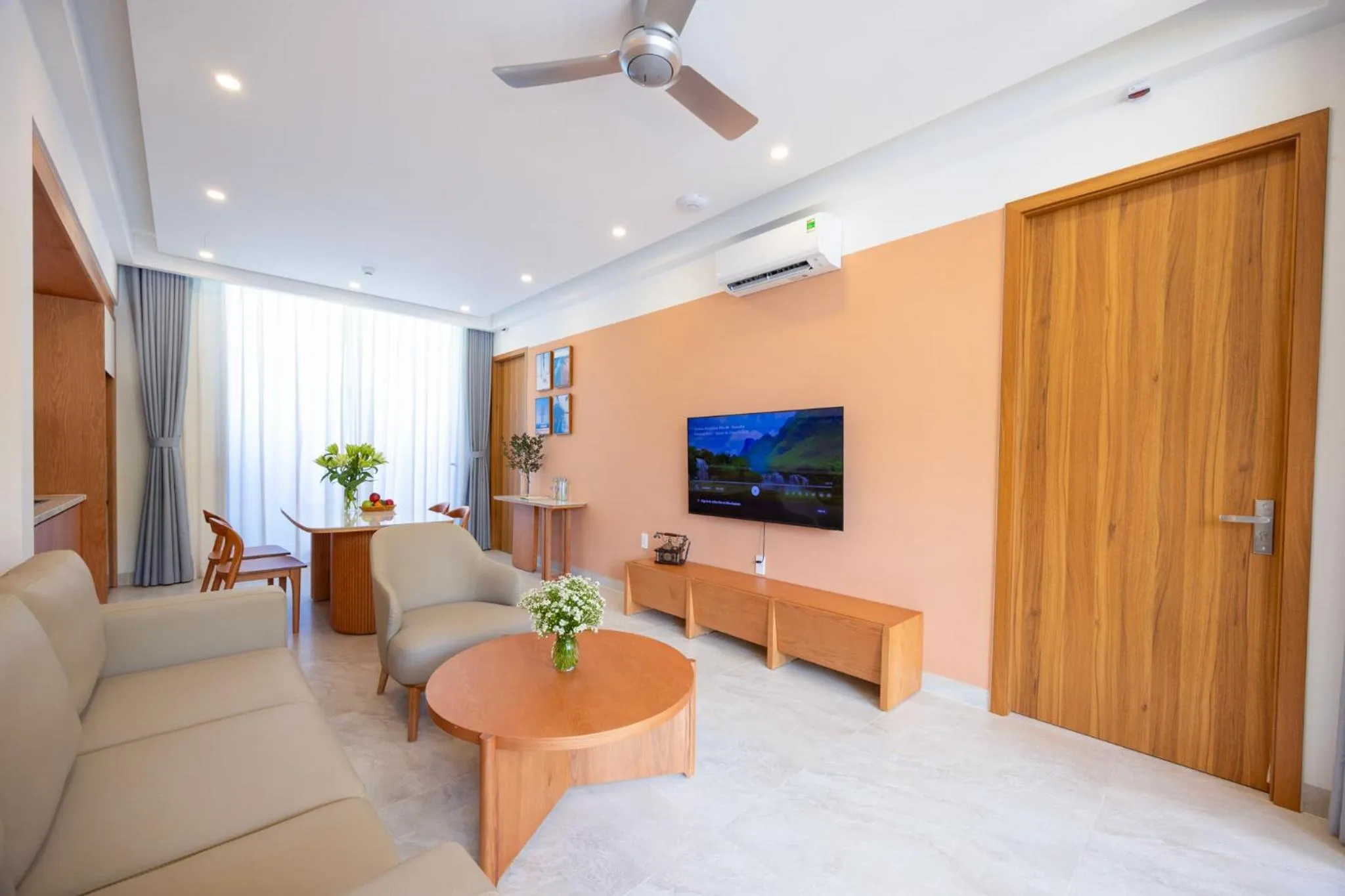 Living room in Gaia Hotel Phu Quoc