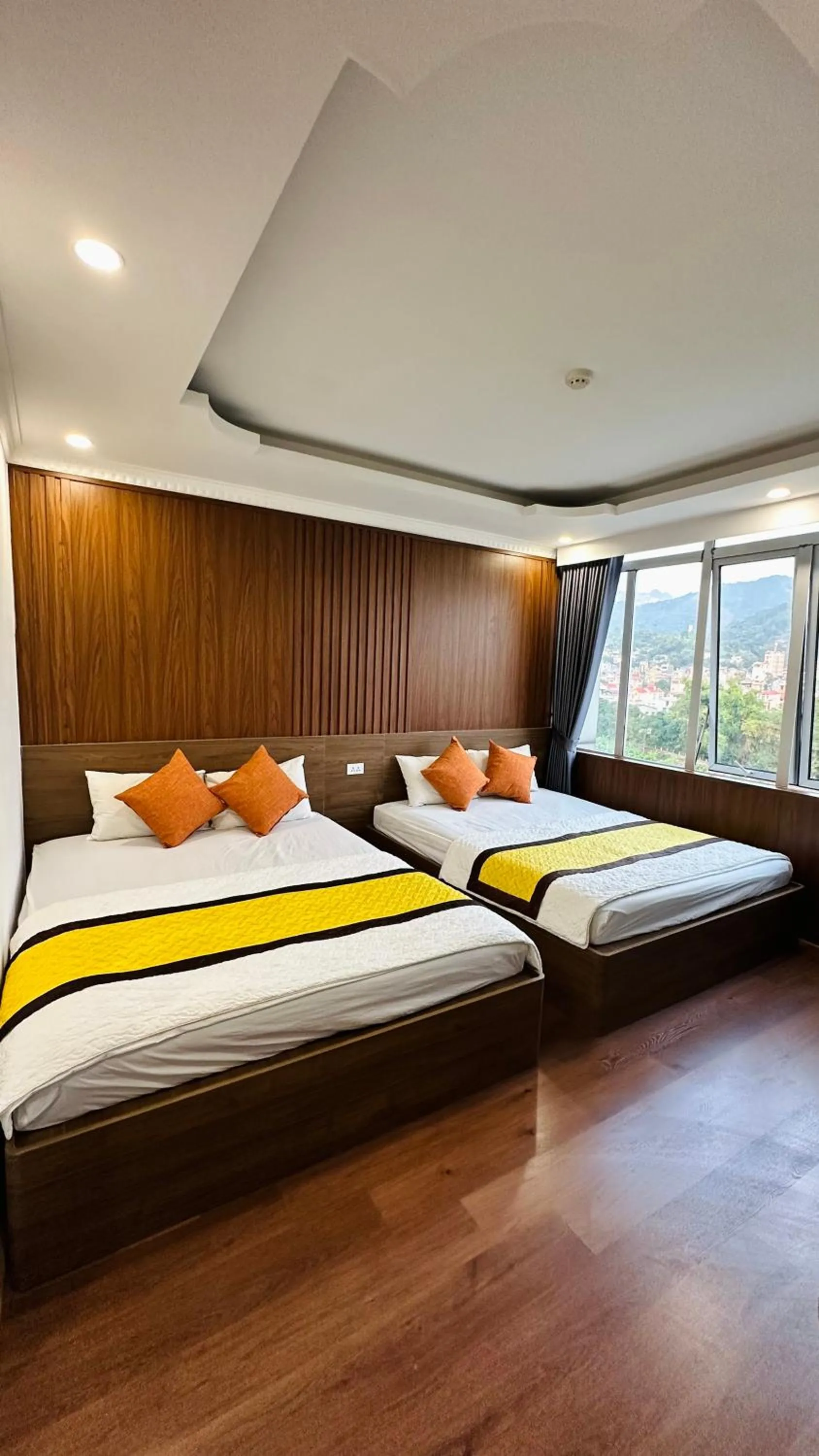 Bed in Minh Hoang Hotel & Homestay