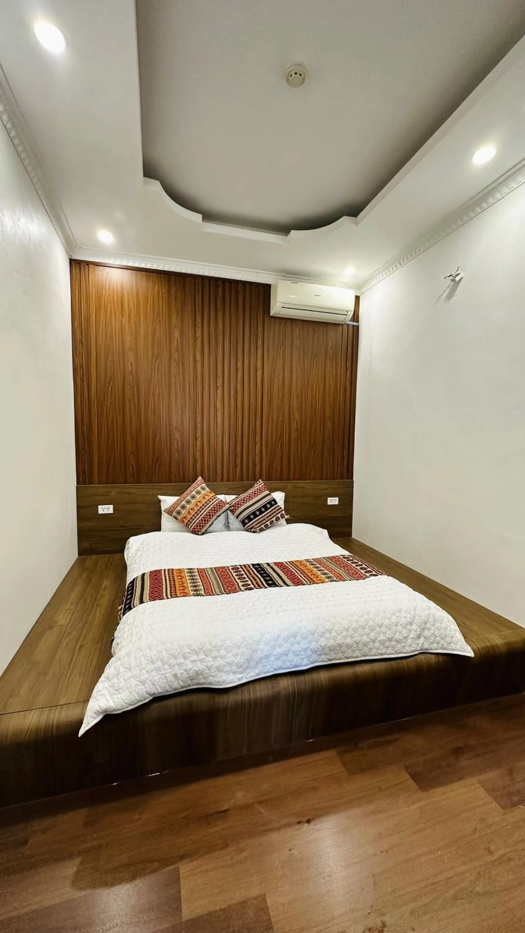 Bed in Minh Hoang Hotel & Homestay