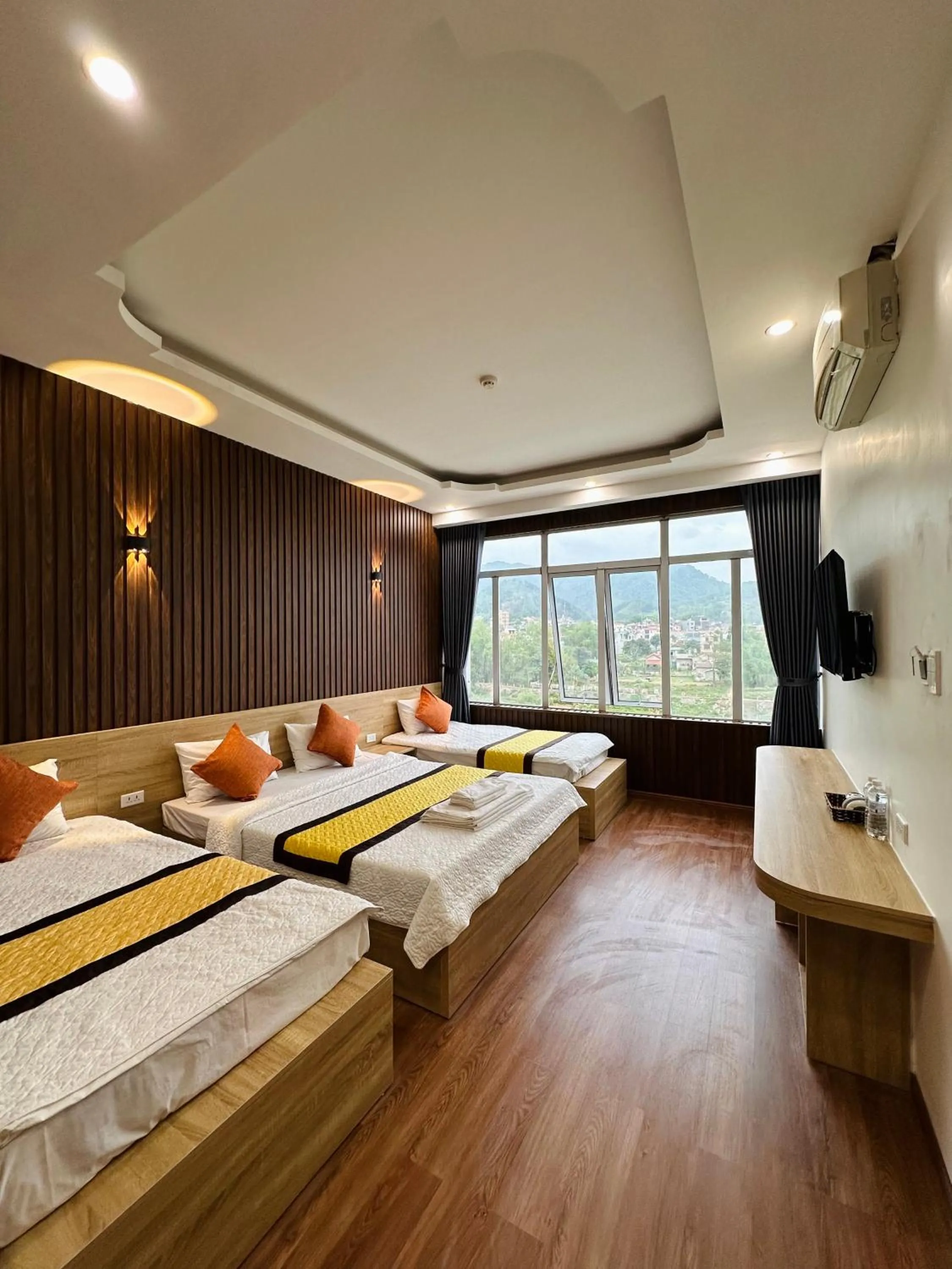 Bed in Minh Hoang Hotel & Homestay