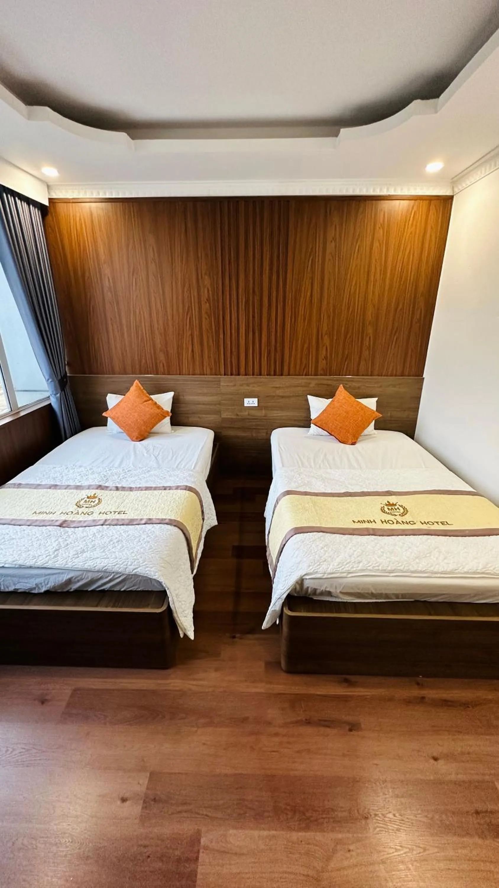 Bed in Minh Hoang Hotel & Homestay