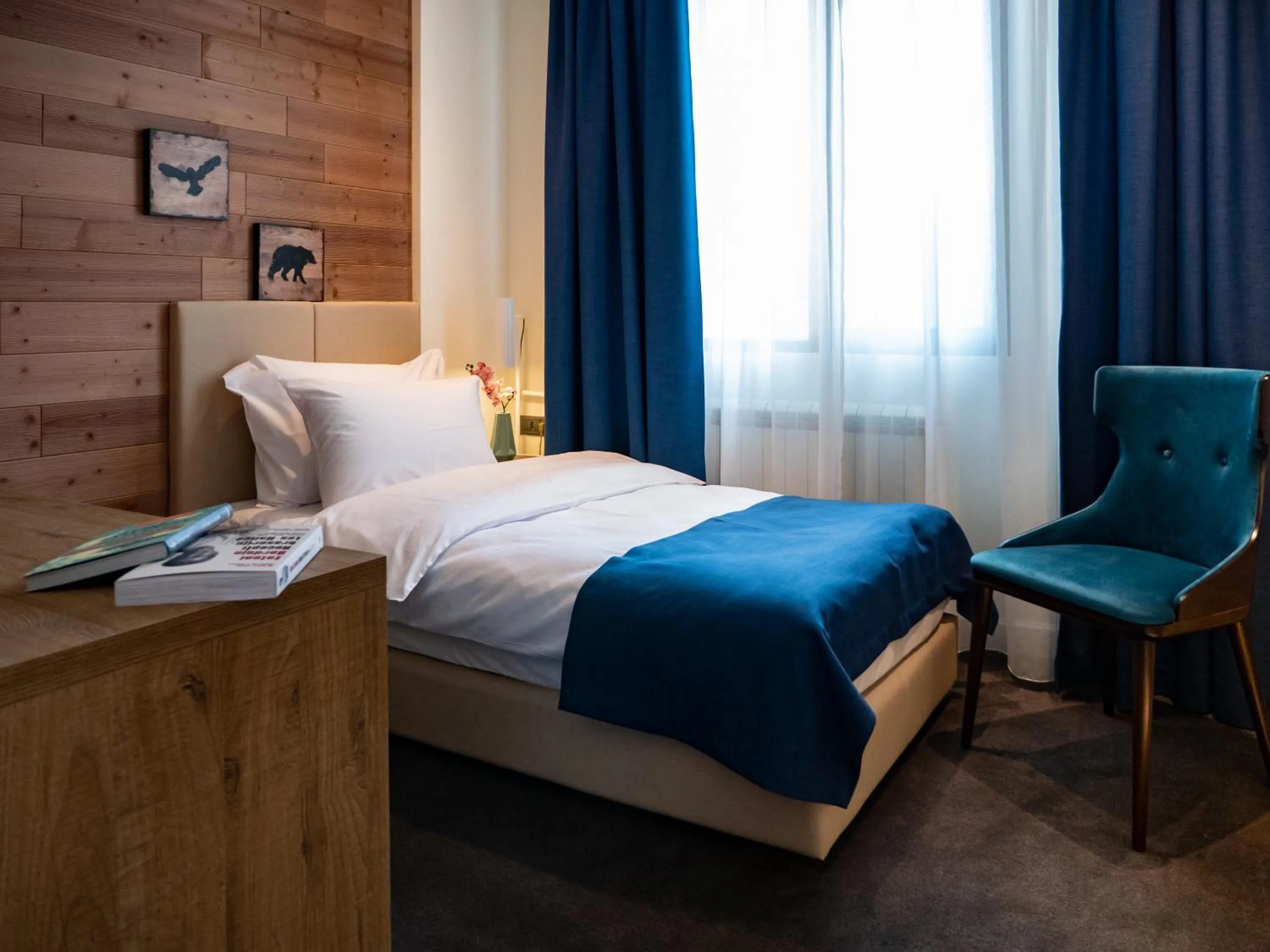 Bed in Hotel Putnik Kopaonik