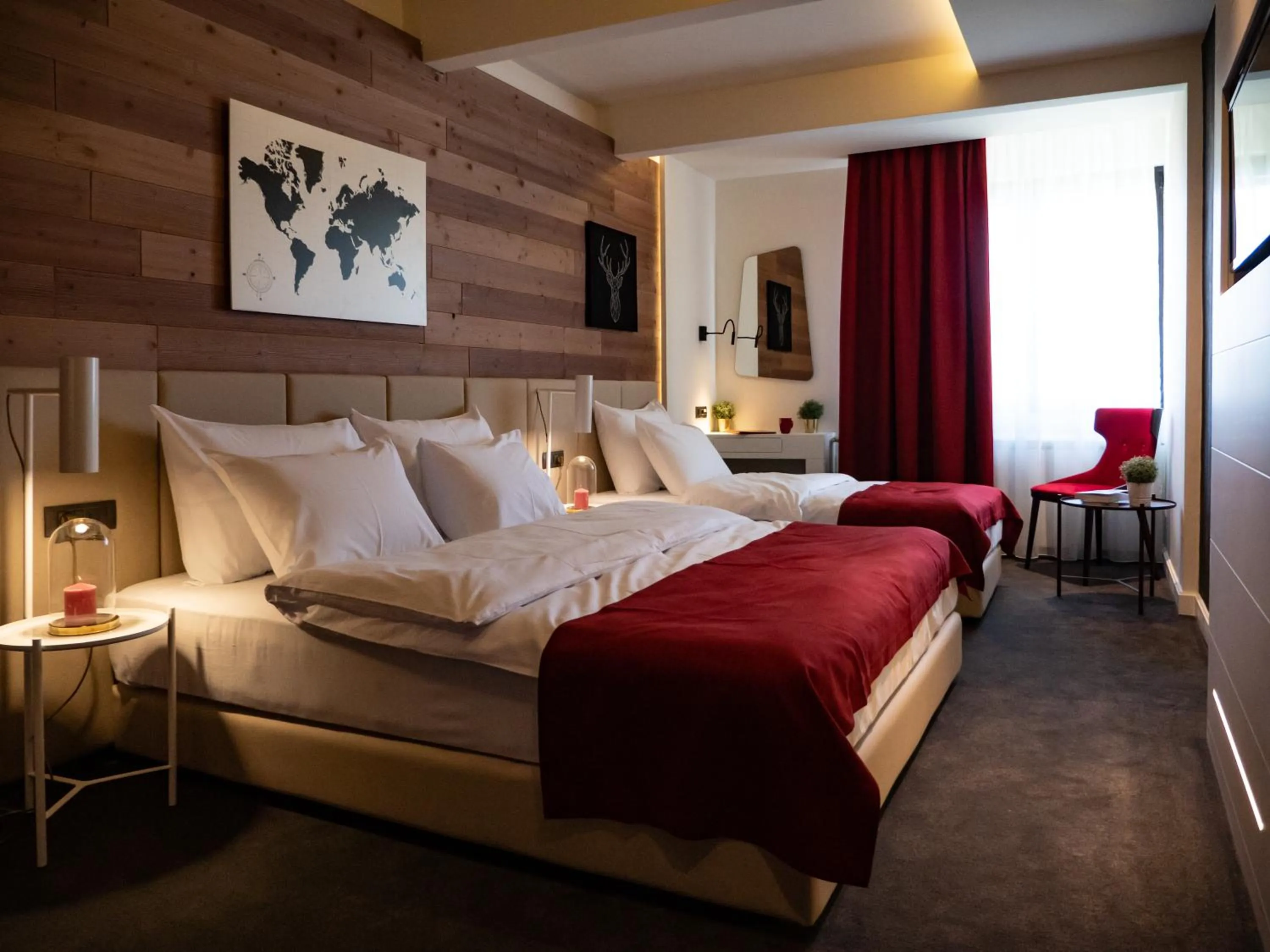 Bedroom, Bed in Hotel Putnik Kopaonik