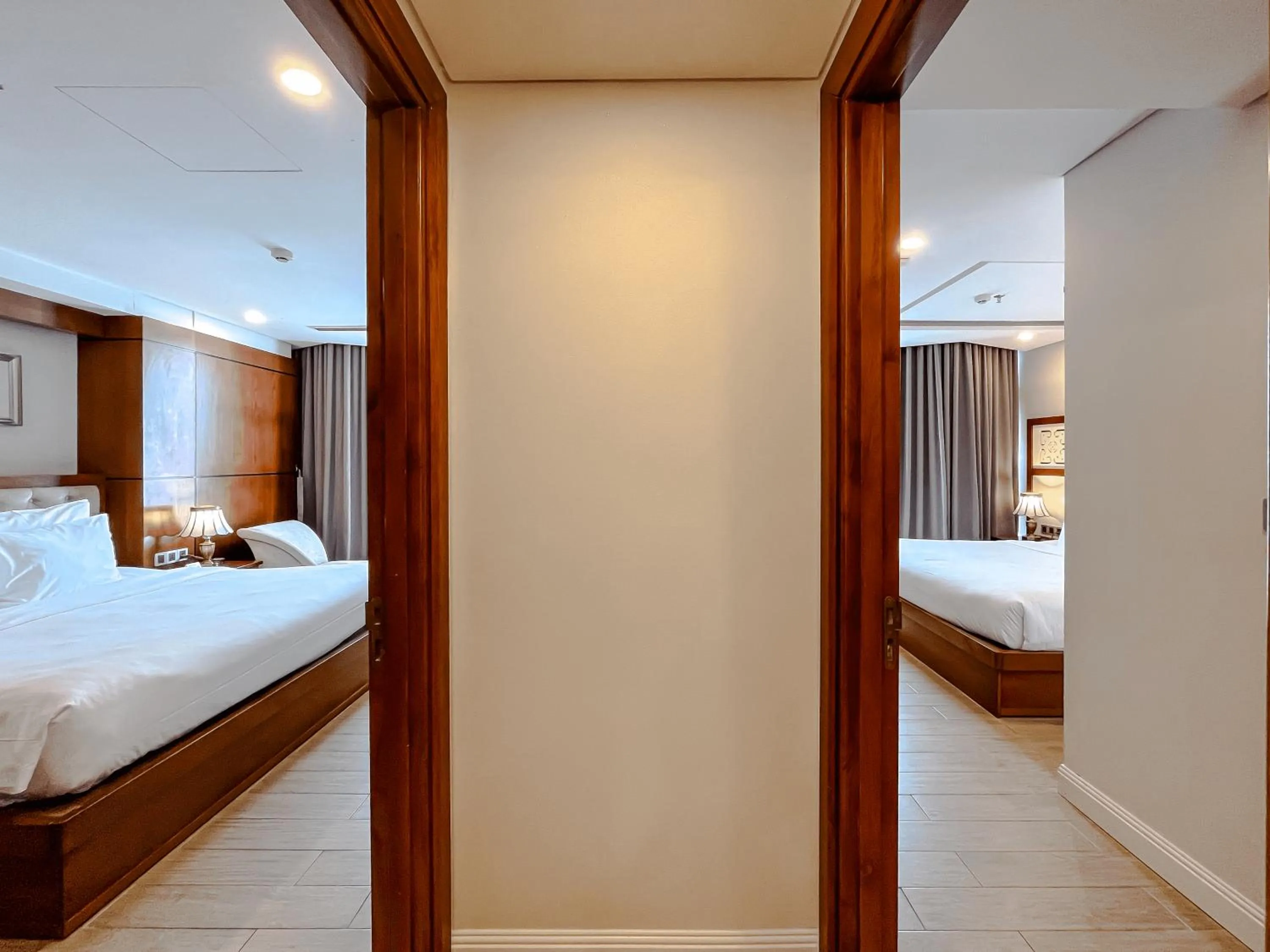 Bed in Paris Deli Danang Beach Hotel