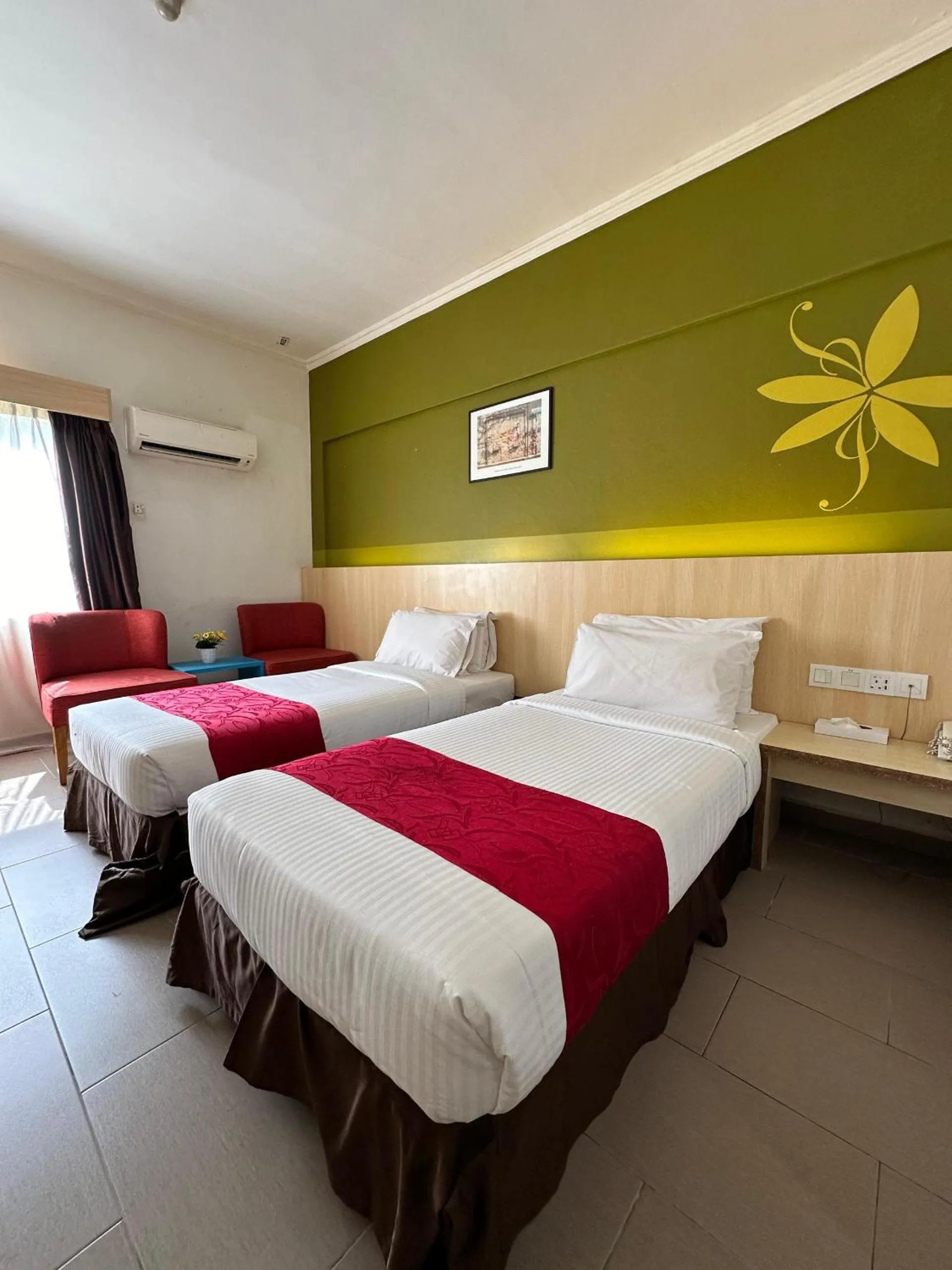 Bed in Hotel Seri Malaysia Pulau Pinang