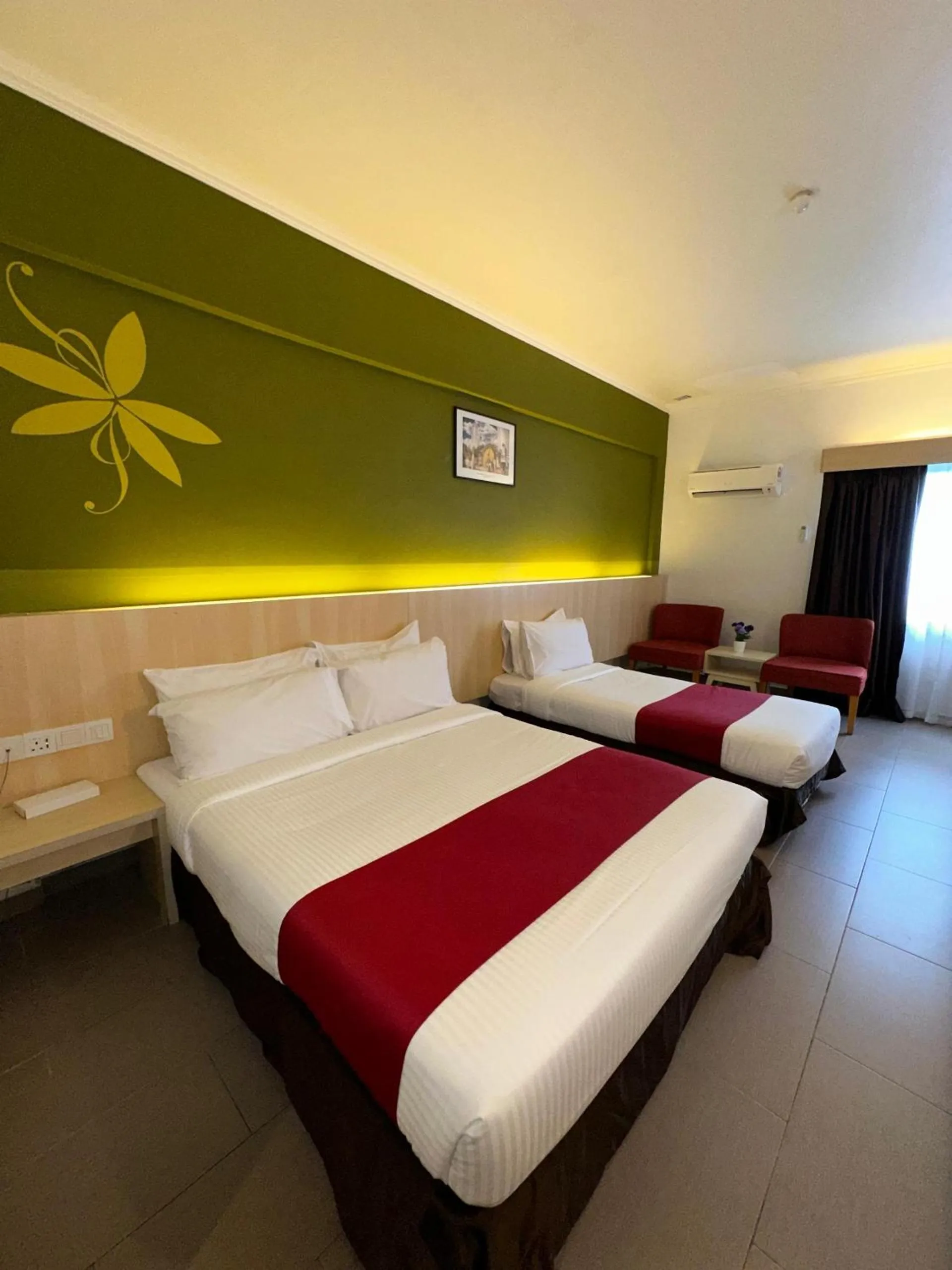 Bed in Hotel Seri Malaysia Pulau Pinang