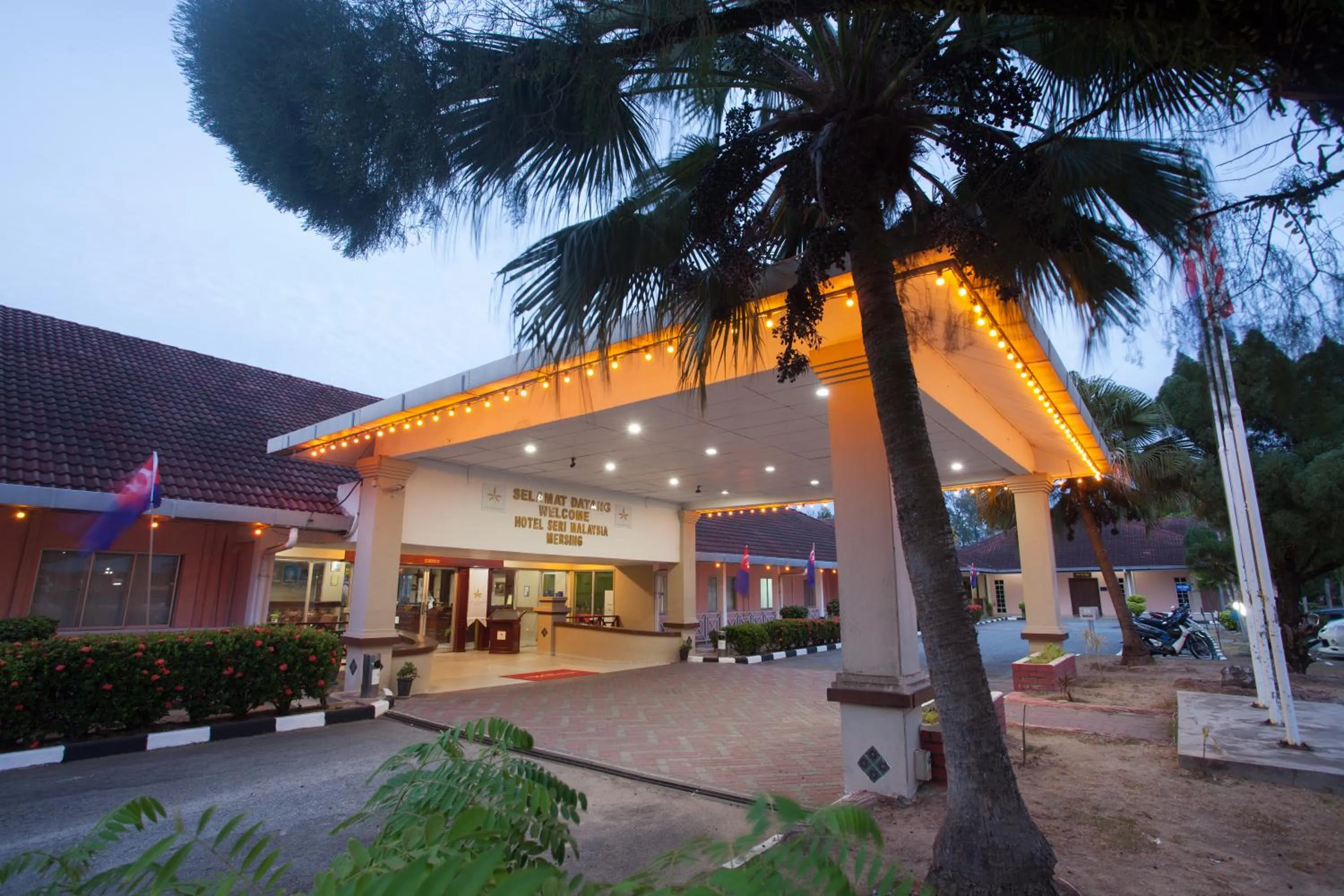 Facade/entrance in Hotel Seri Malaysia Mersing