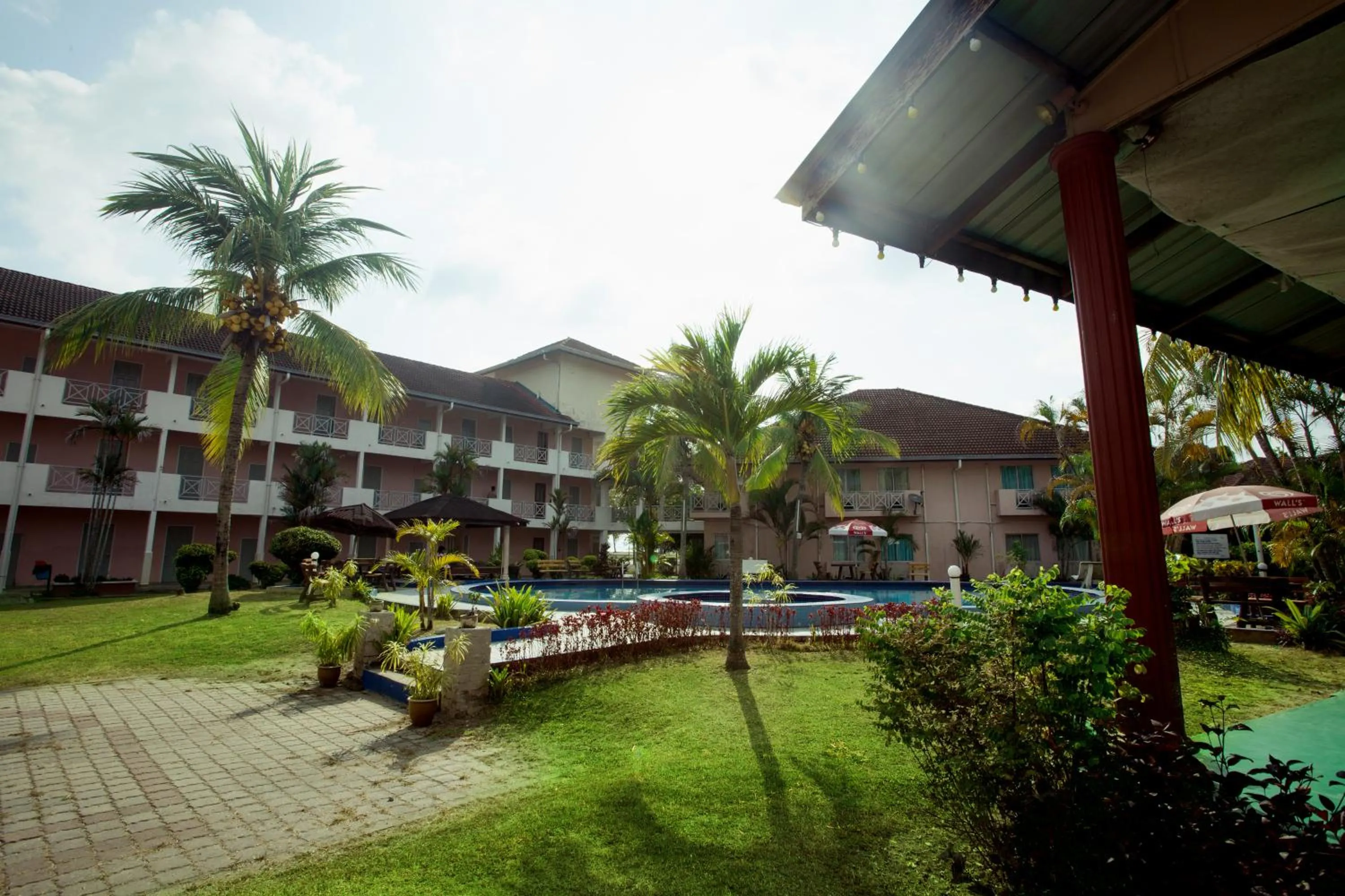 Garden in Hotel Seri Malaysia Mersing