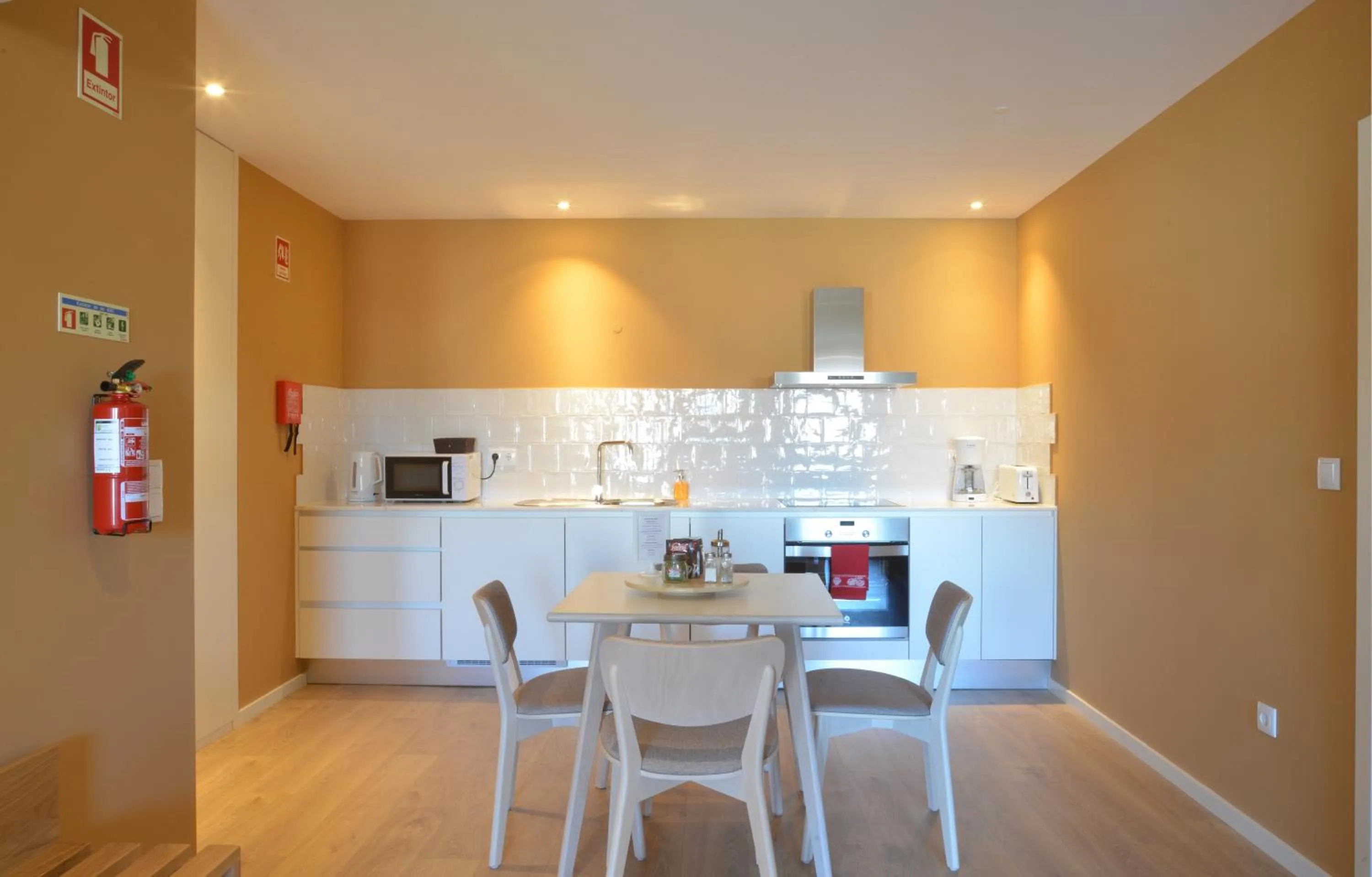 Living room in Spot Family Apartments