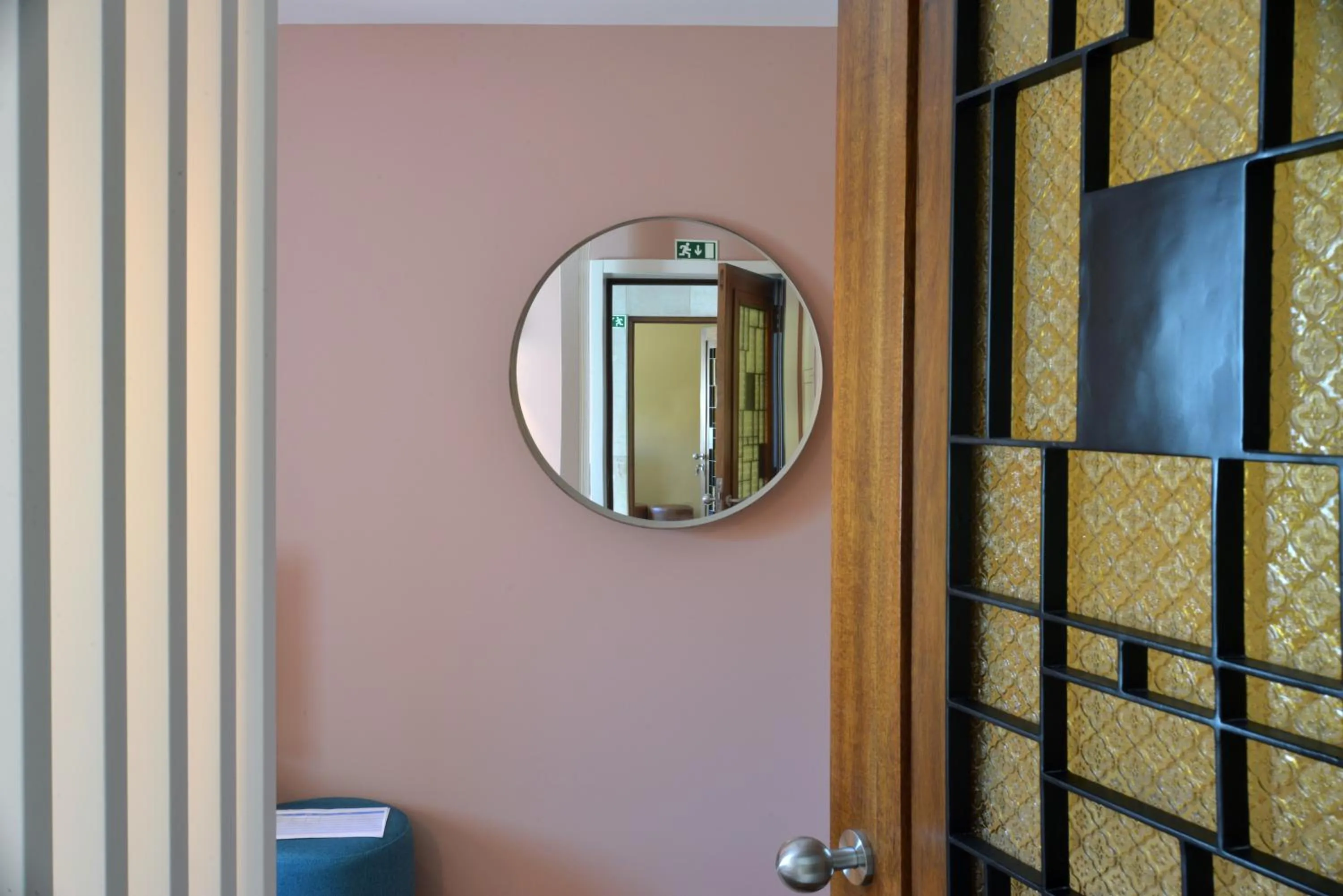 Decorative detail in Spot Family Apartments