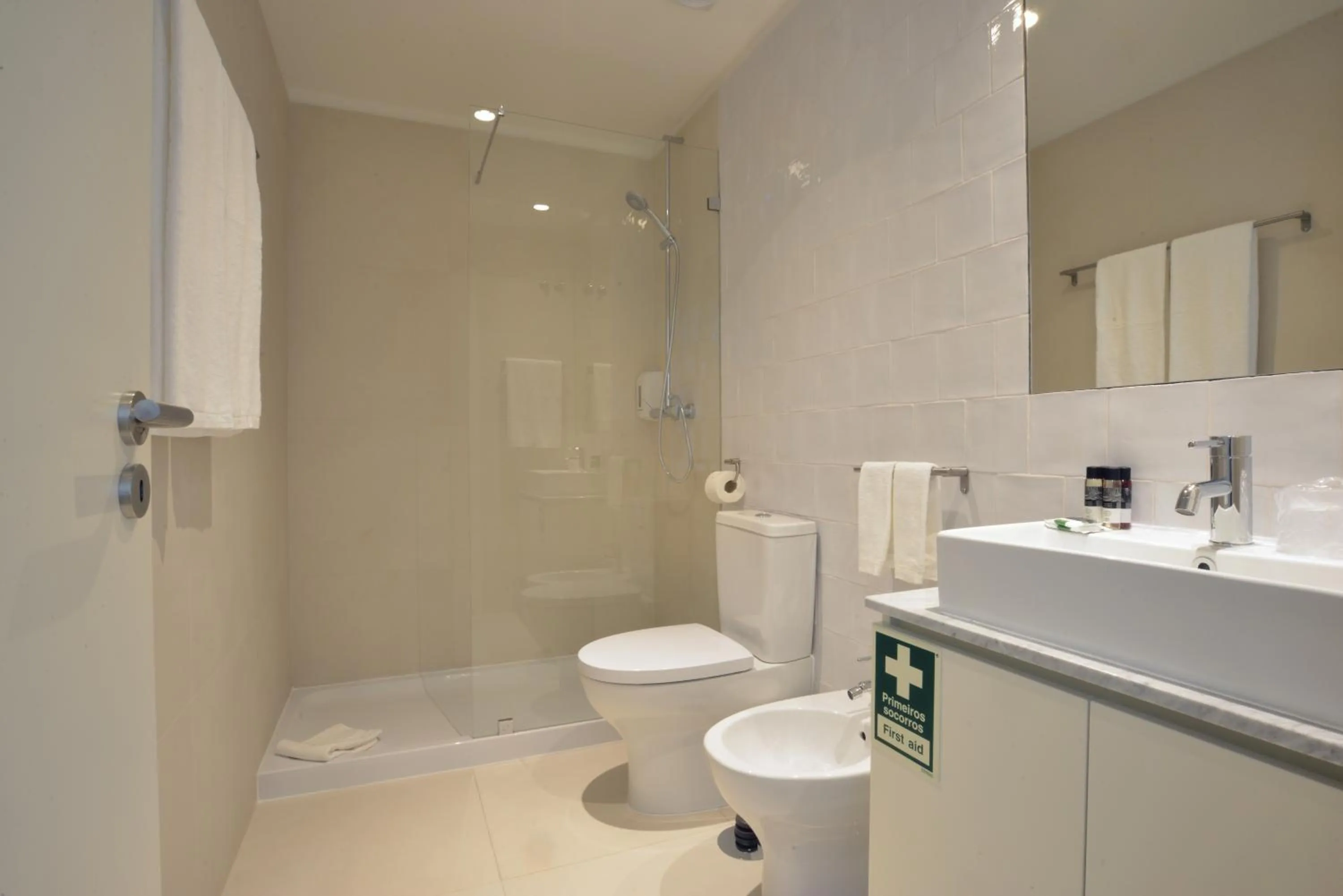 Bathroom in Spot Family Apartments