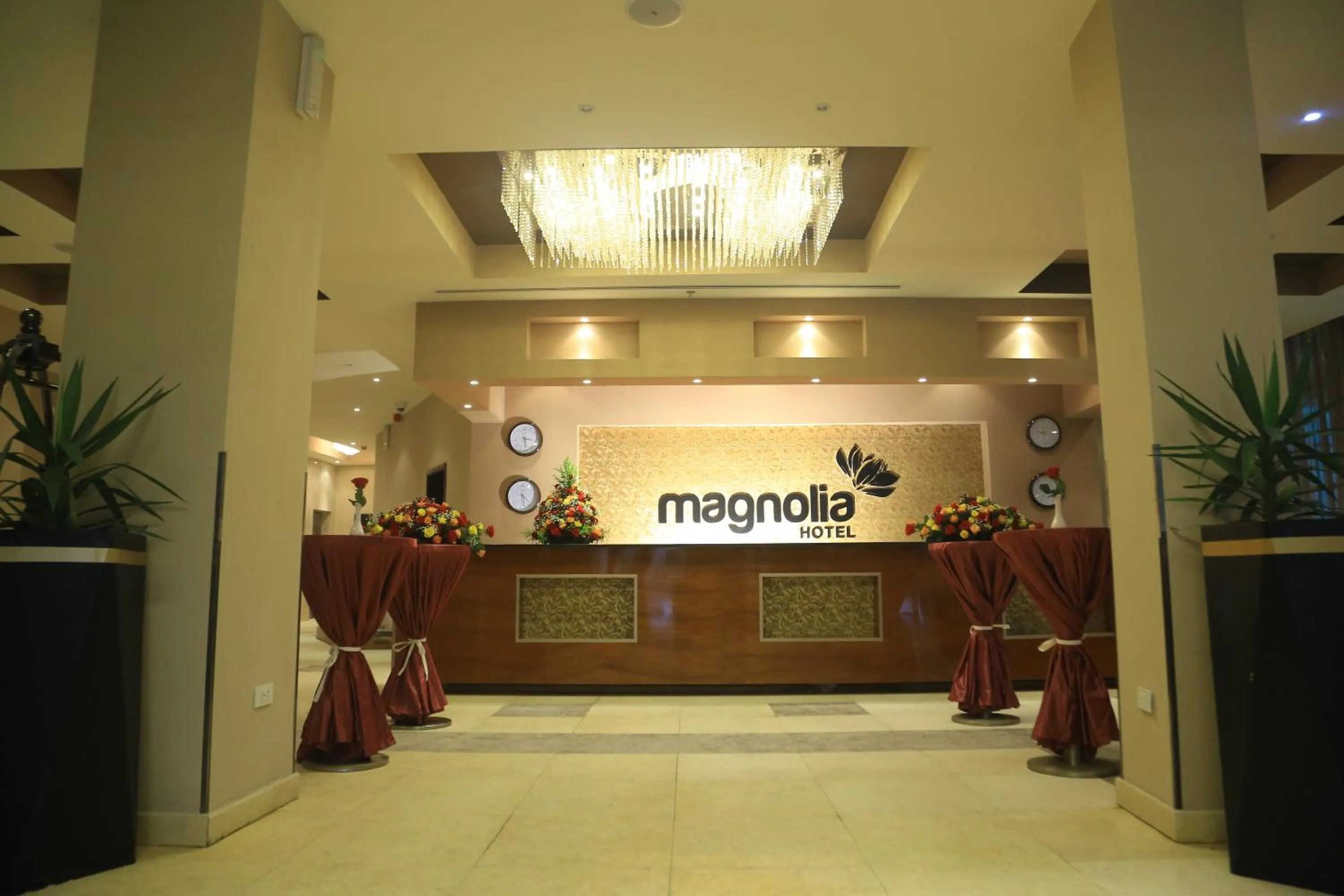 Lobby or reception in Magnolia Hotel & Conference Center