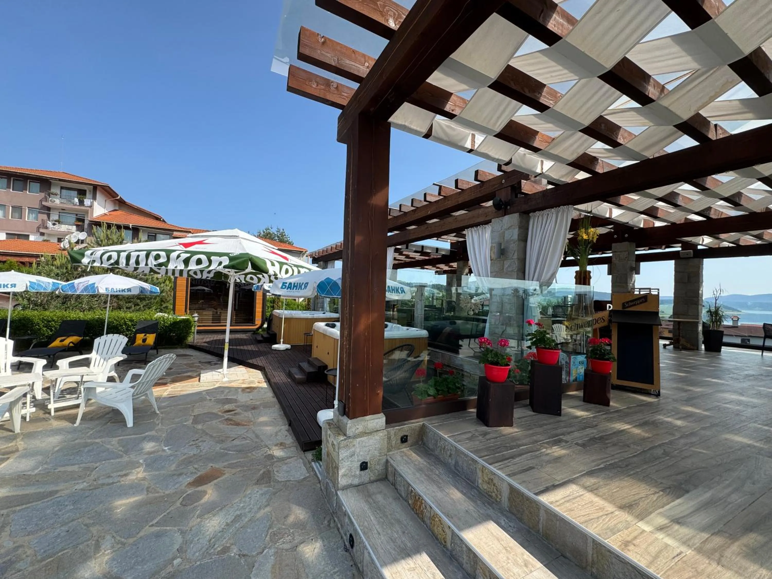 Sauna in Family Hotel Eterno