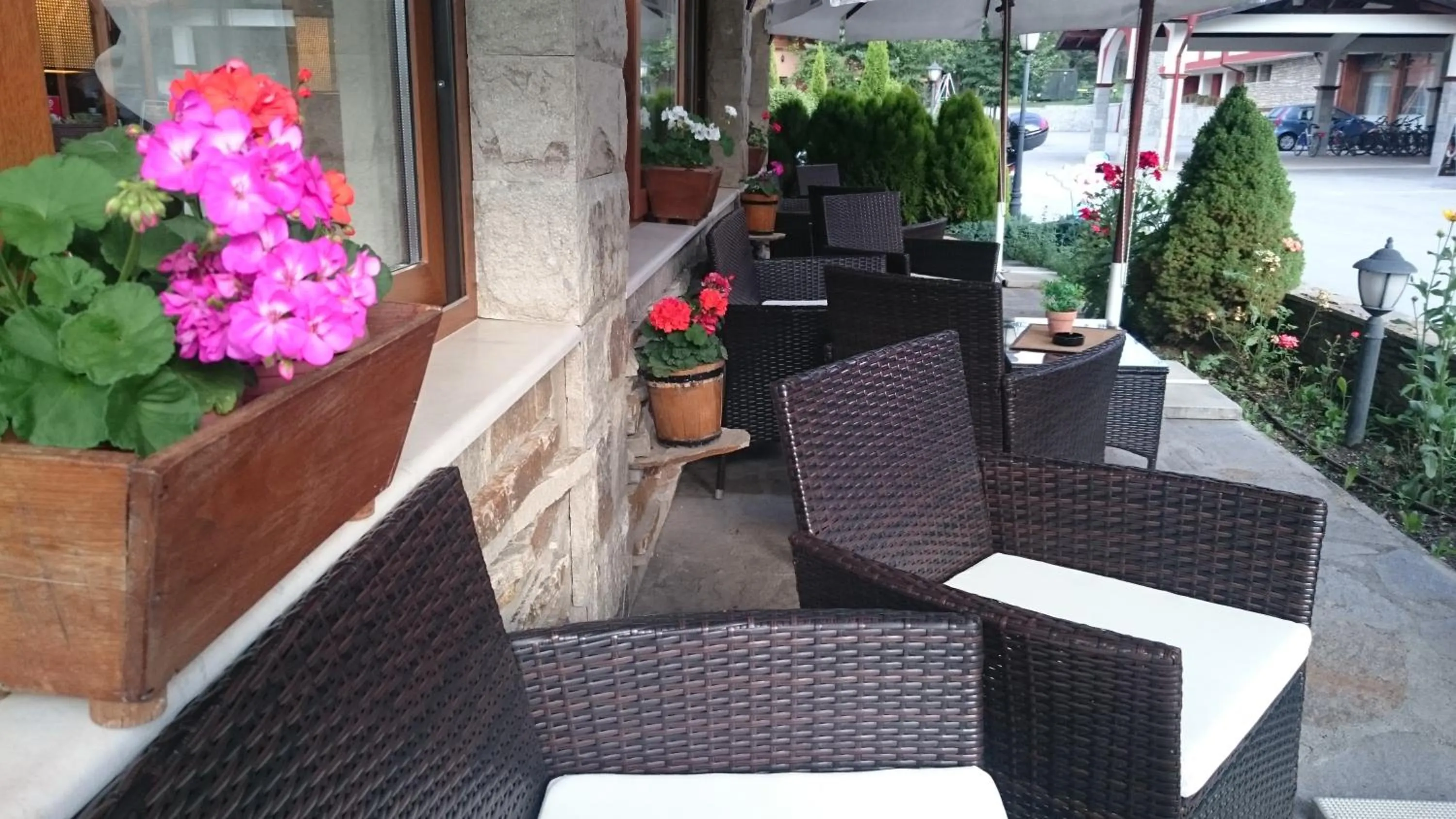 Patio in Family Hotel Eterno