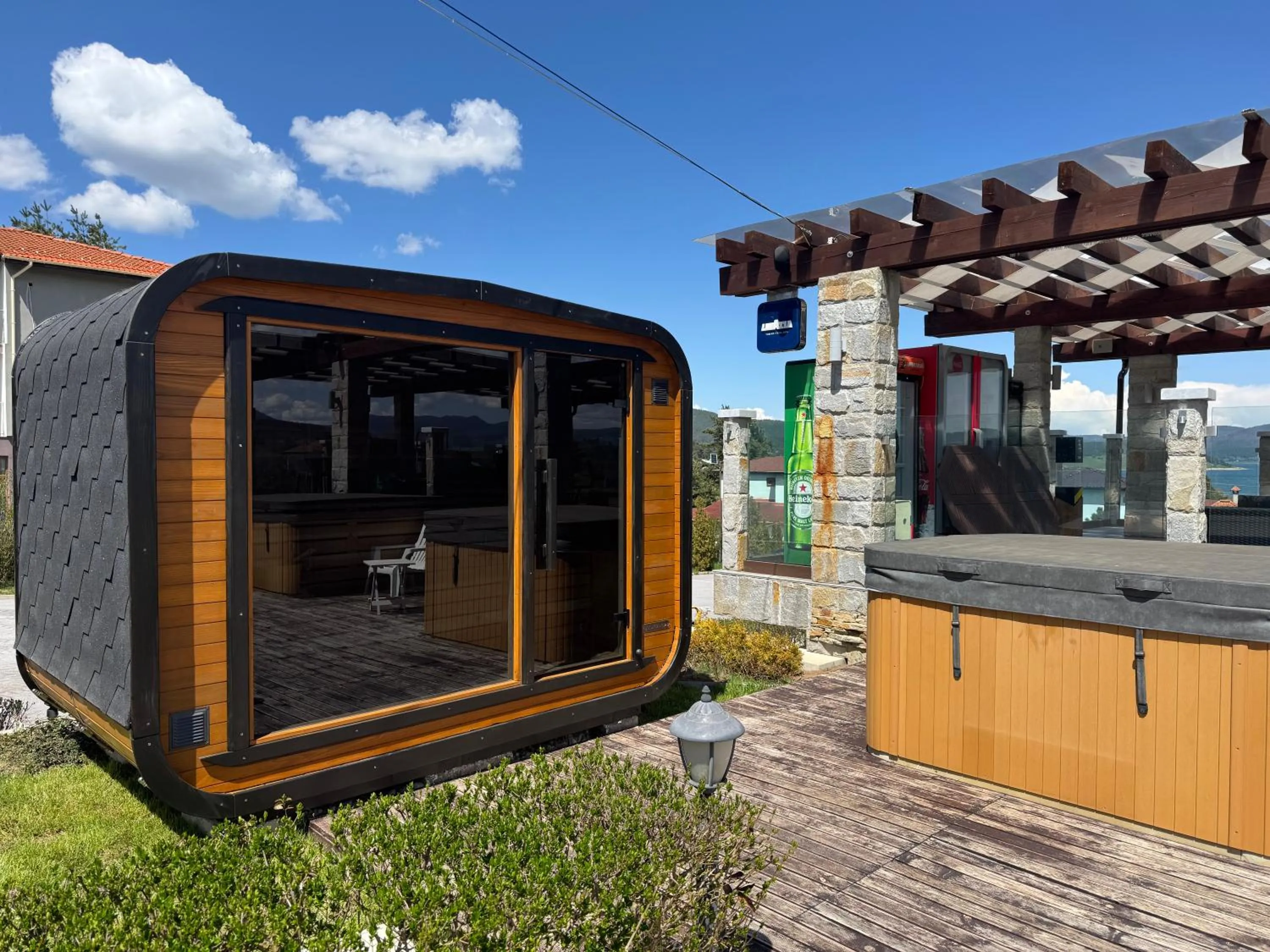 Sauna in Family Hotel Eterno