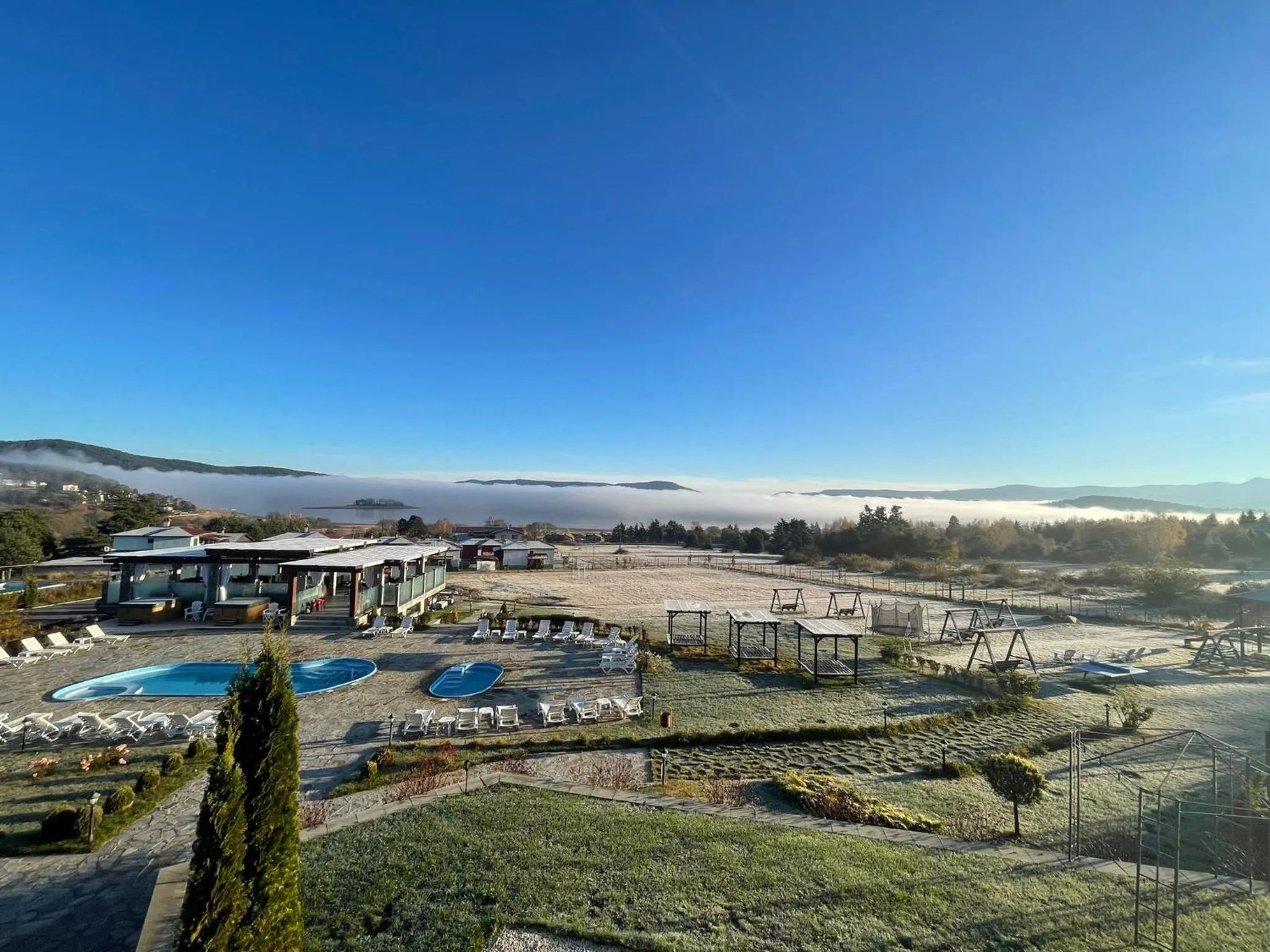 Patio in Family Hotel Eterno
