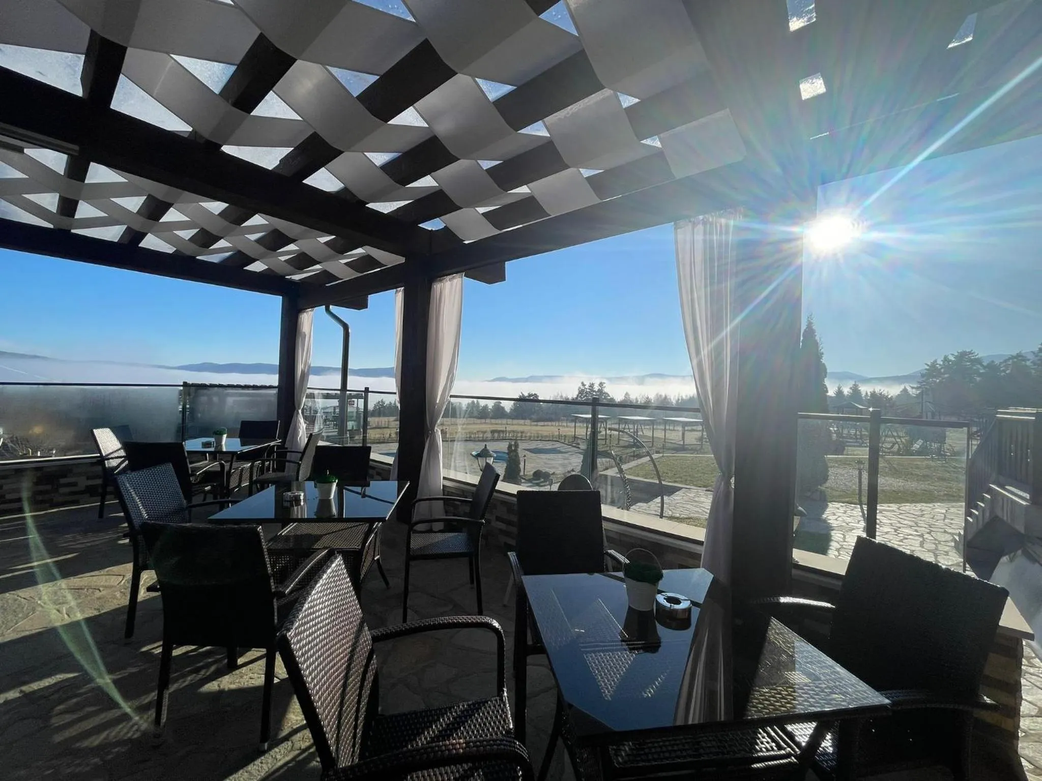 Patio in Family Hotel Eterno