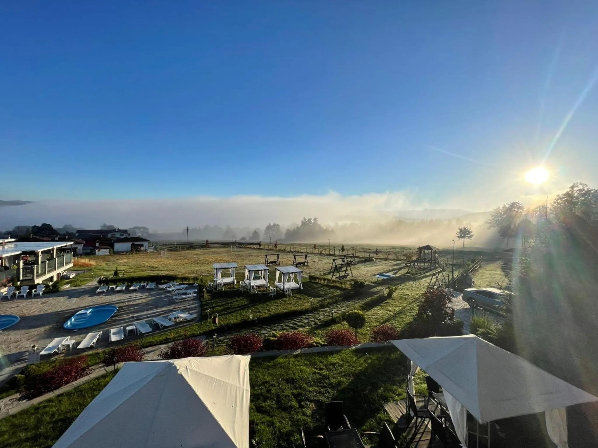 Sunrise in Family Hotel Eterno