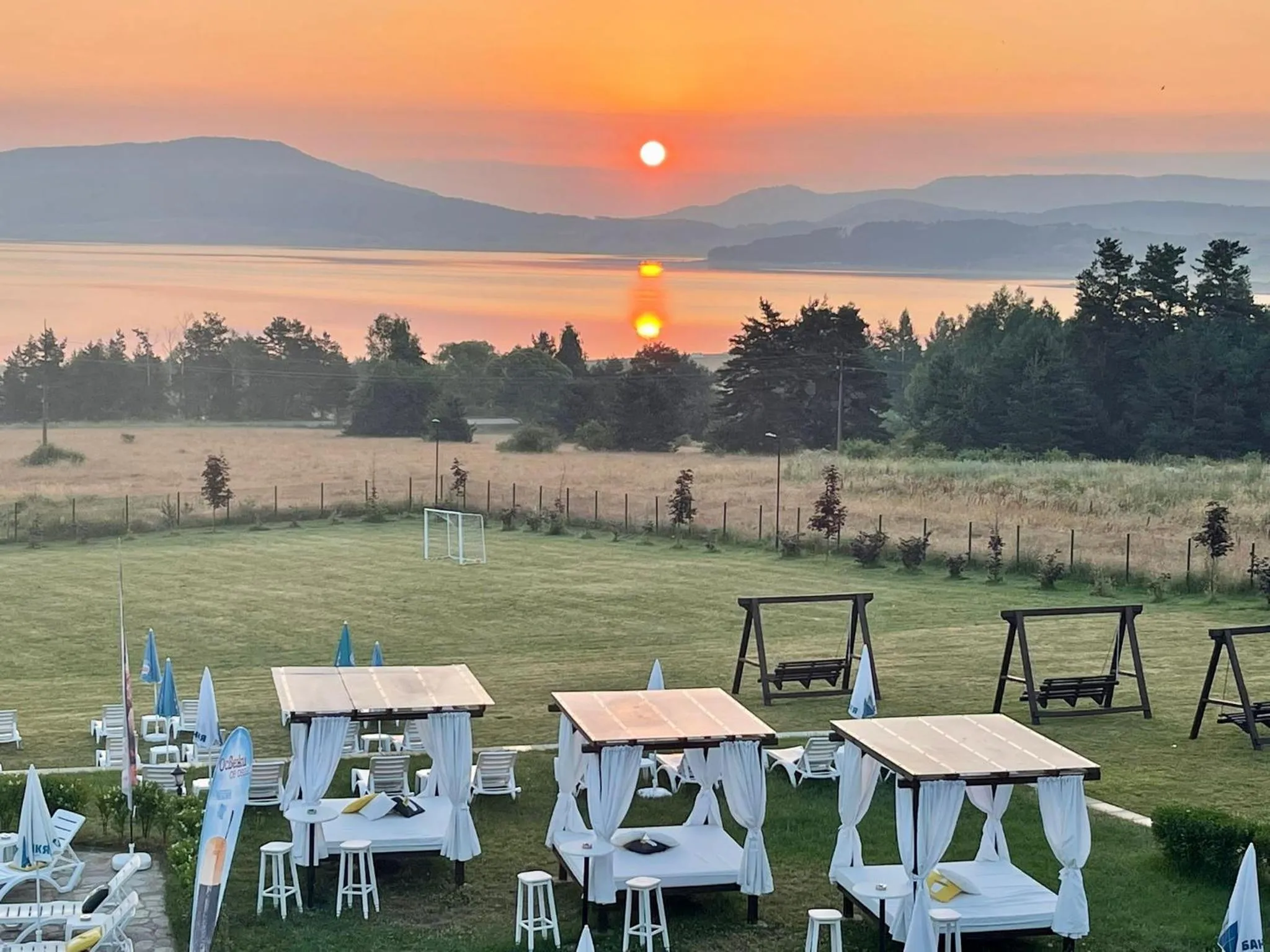 Lake view in Family Hotel Eterno