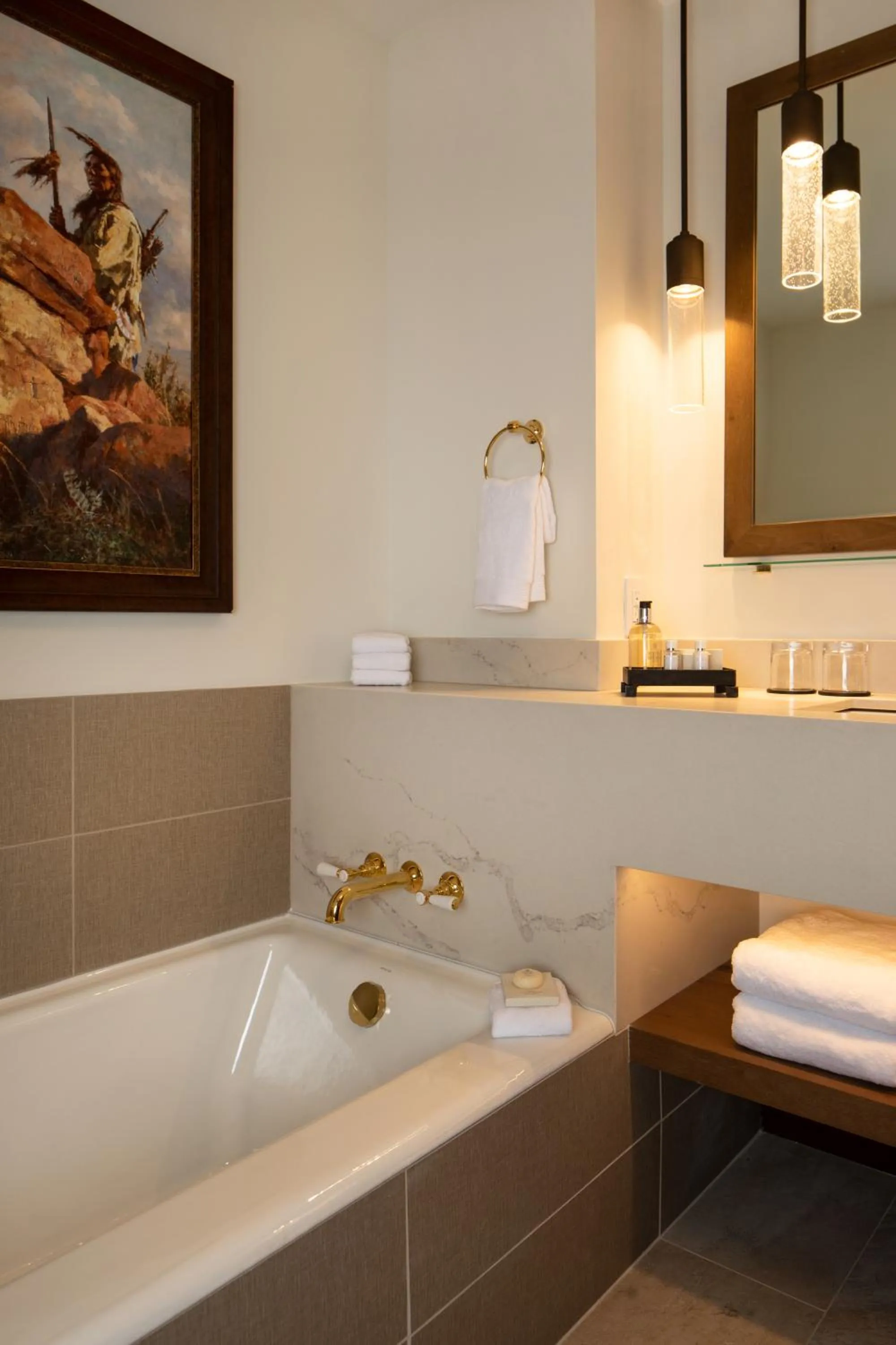 Bathroom in The Rusty Parrot Lodge and Spa