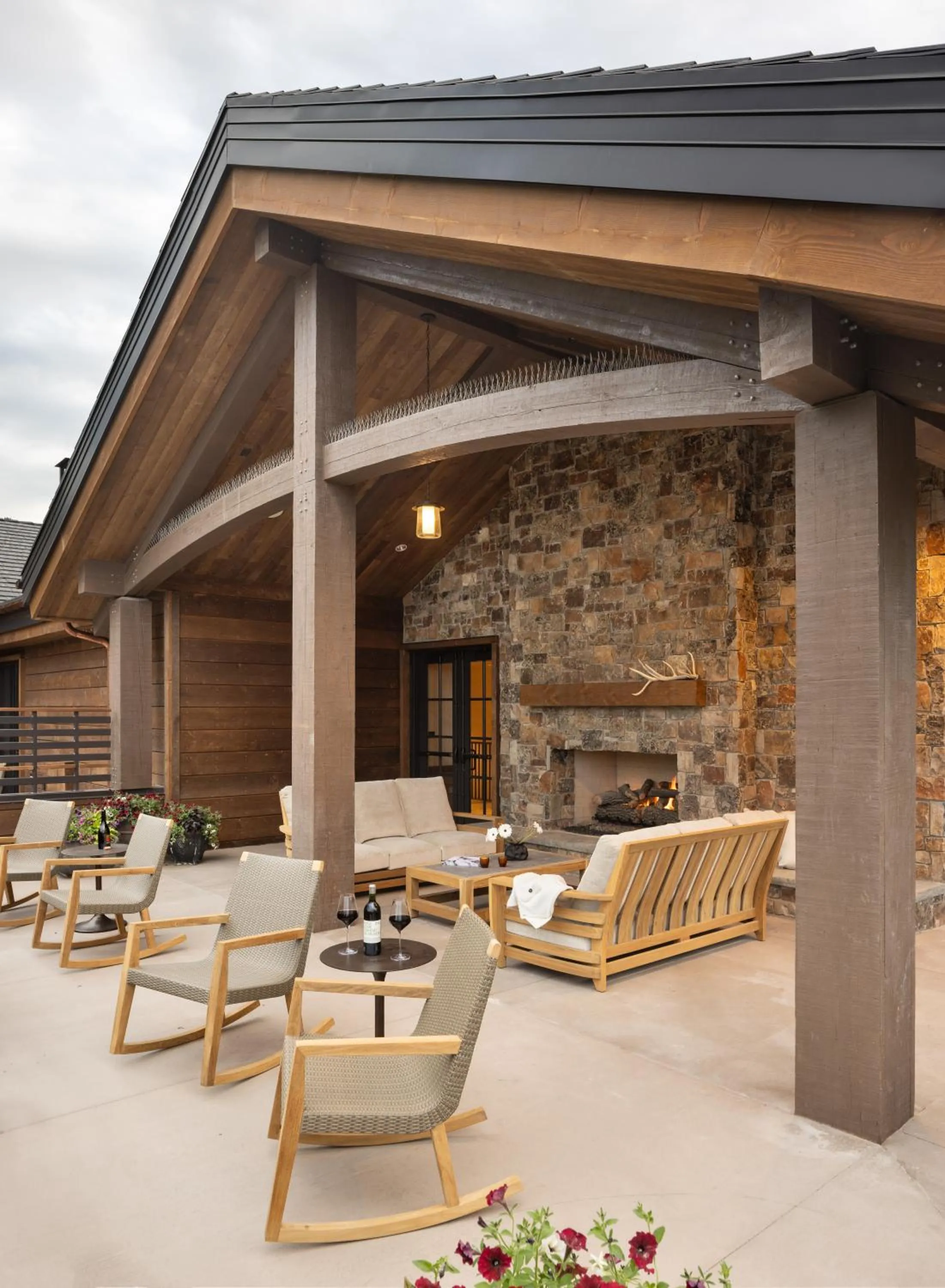 Balcony/Terrace in The Rusty Parrot Lodge and Spa