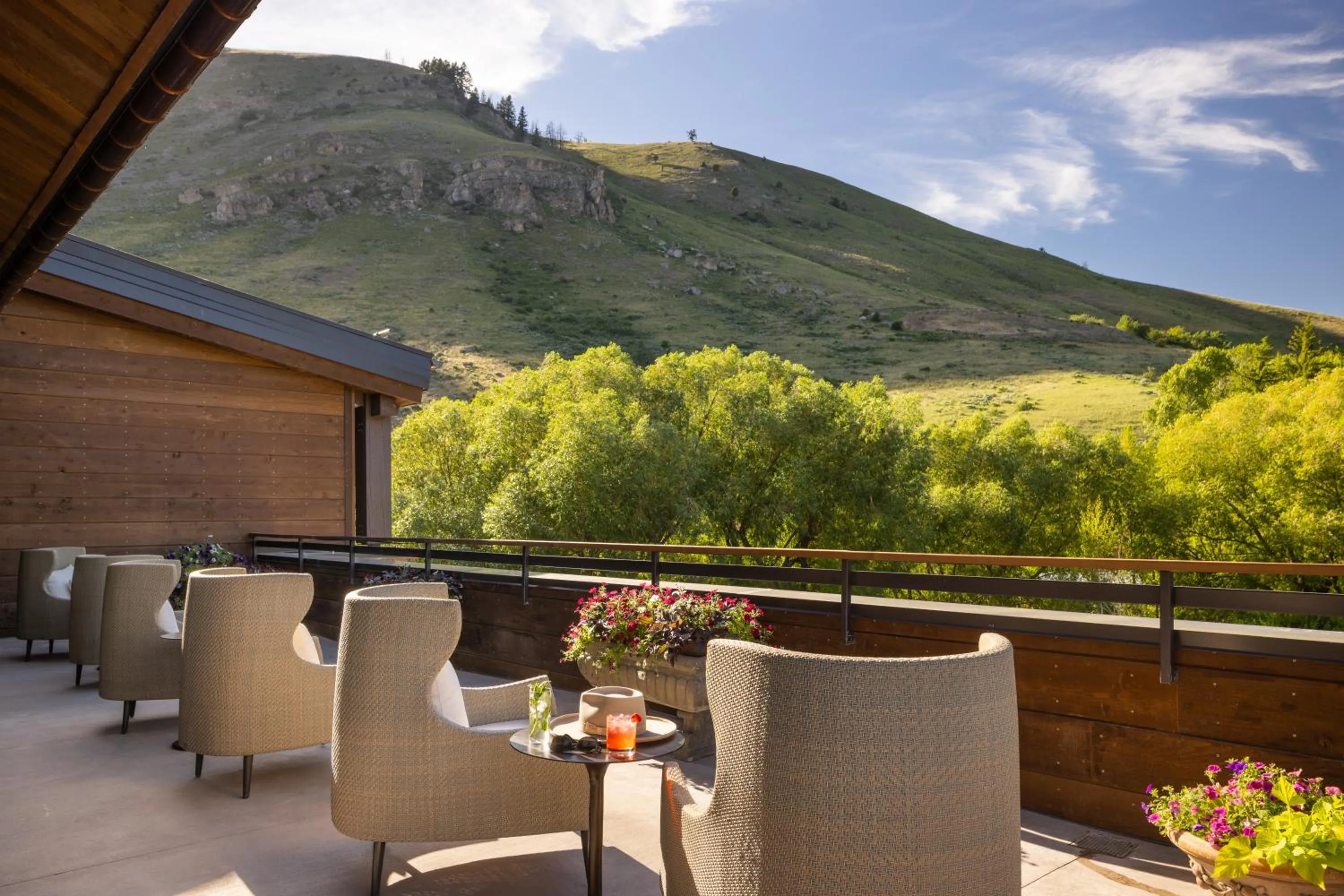 Balcony/Terrace in The Rusty Parrot Lodge and Spa