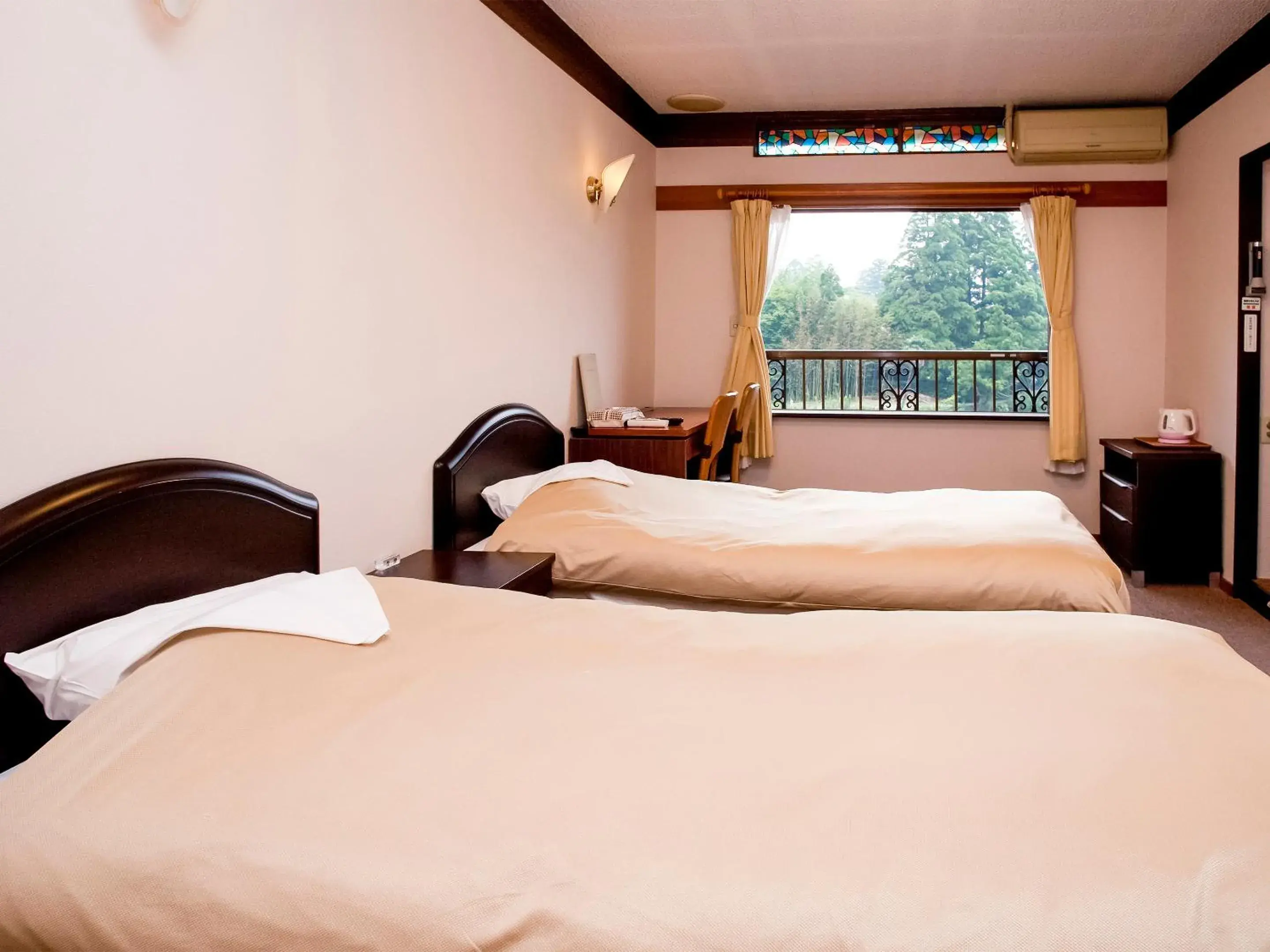 Twin Room - single occupancy in Pension Kinrinko Toyonokuni Twin Room - single occupancy in Pension Kinrinko Toyonokuni