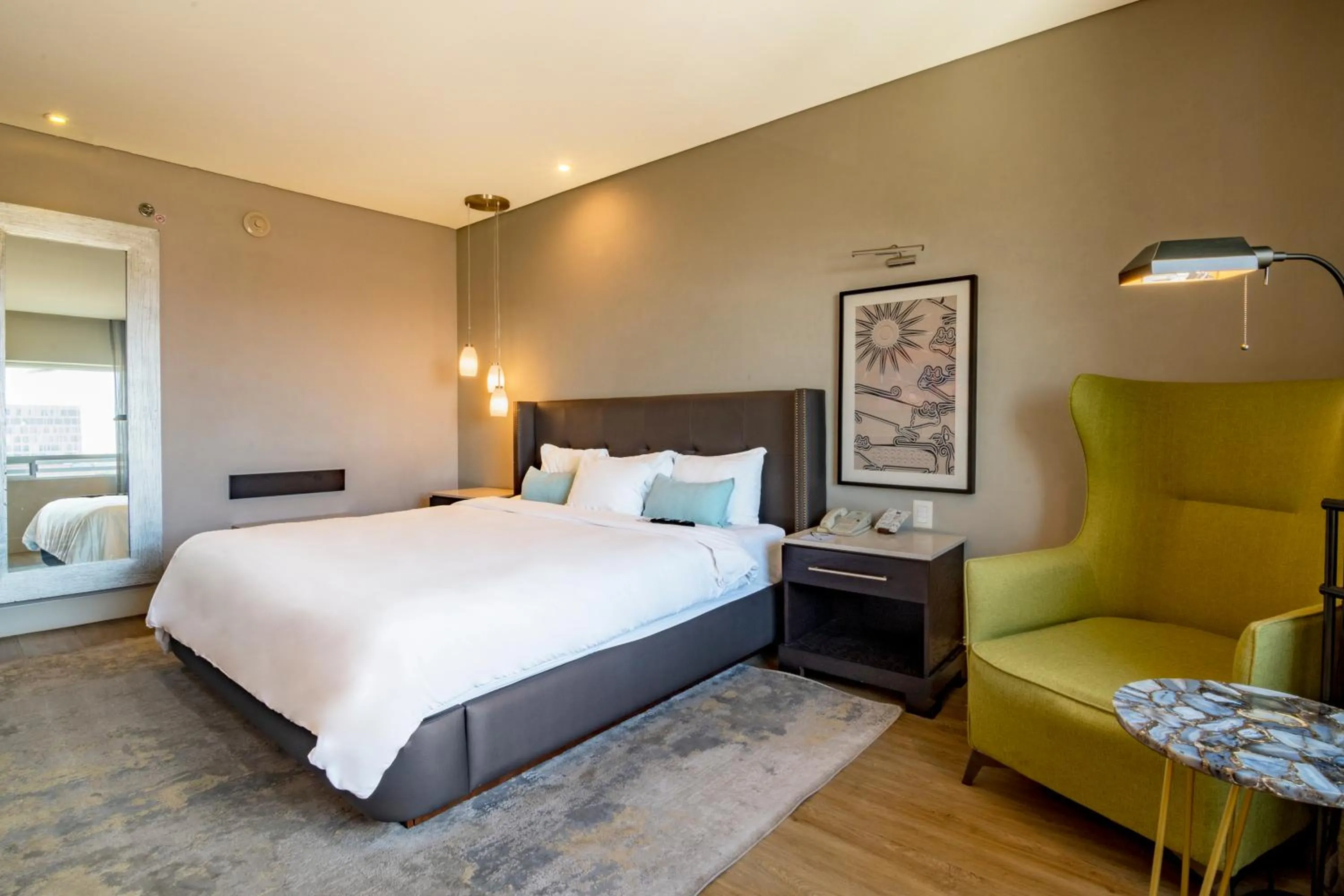 Bed in Hotel Lucerna Hermosillo