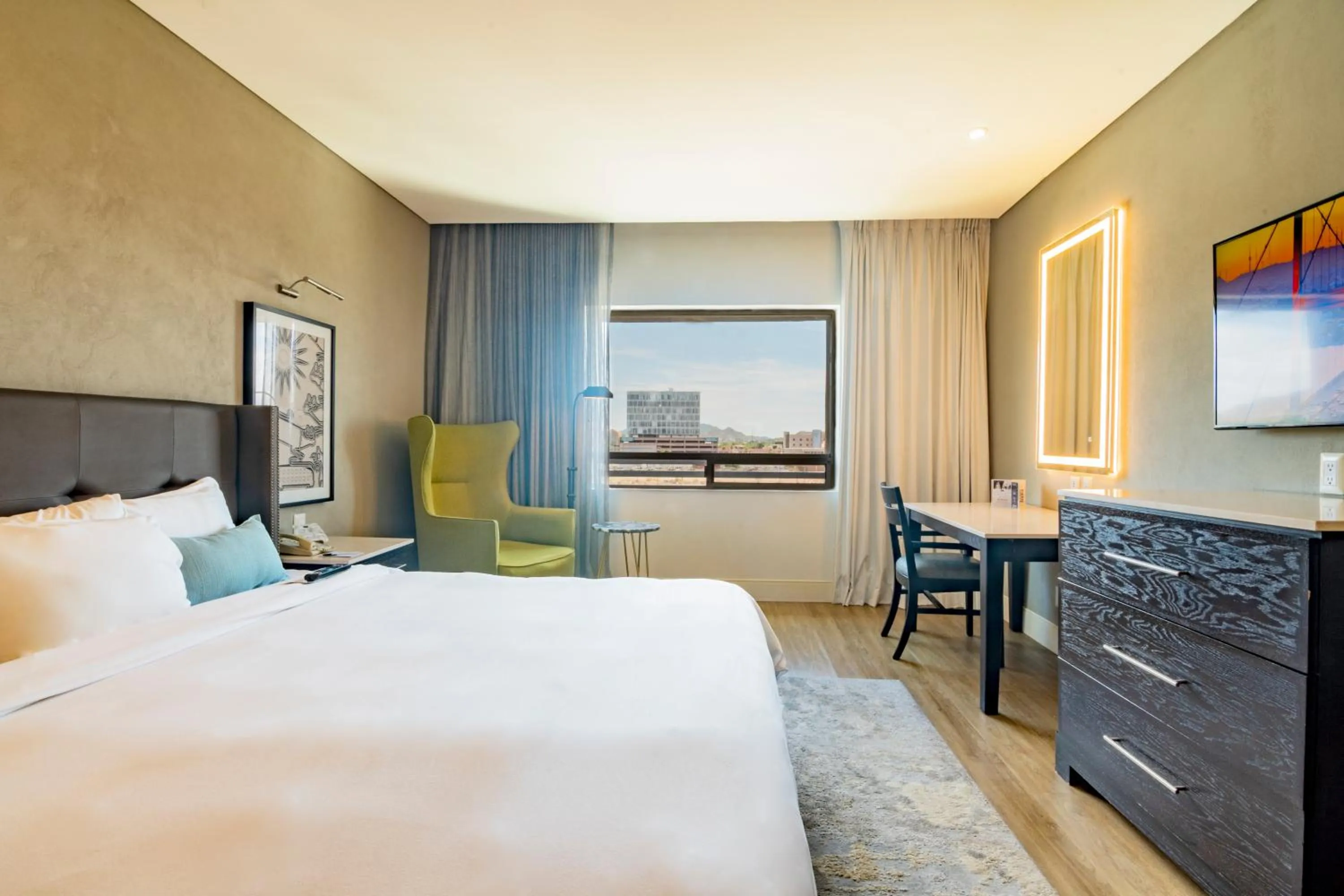 Bed in Hotel Lucerna Hermosillo