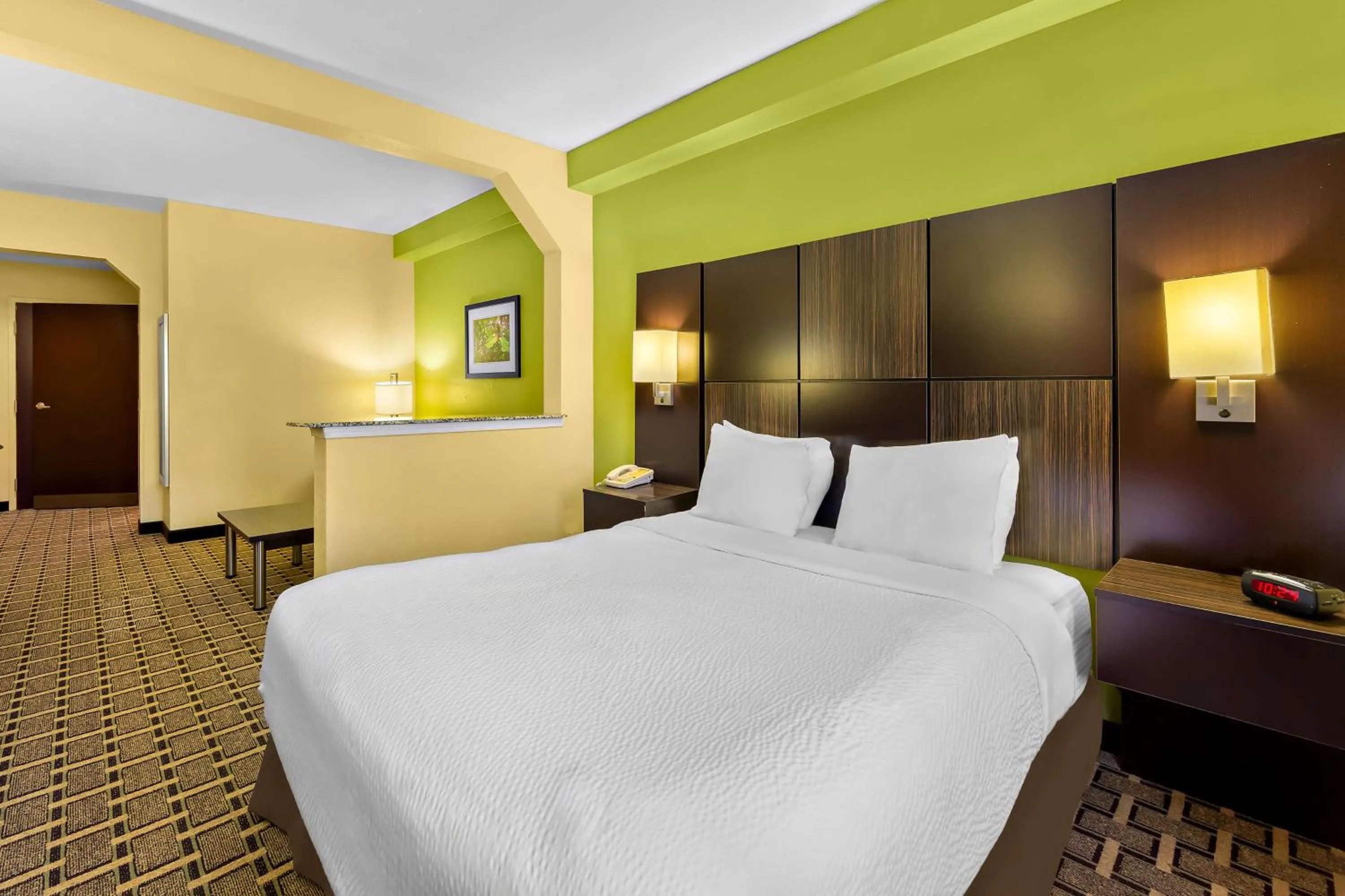 Photo of the whole room, Bed in Best Western Knoxville Suites - Downtown