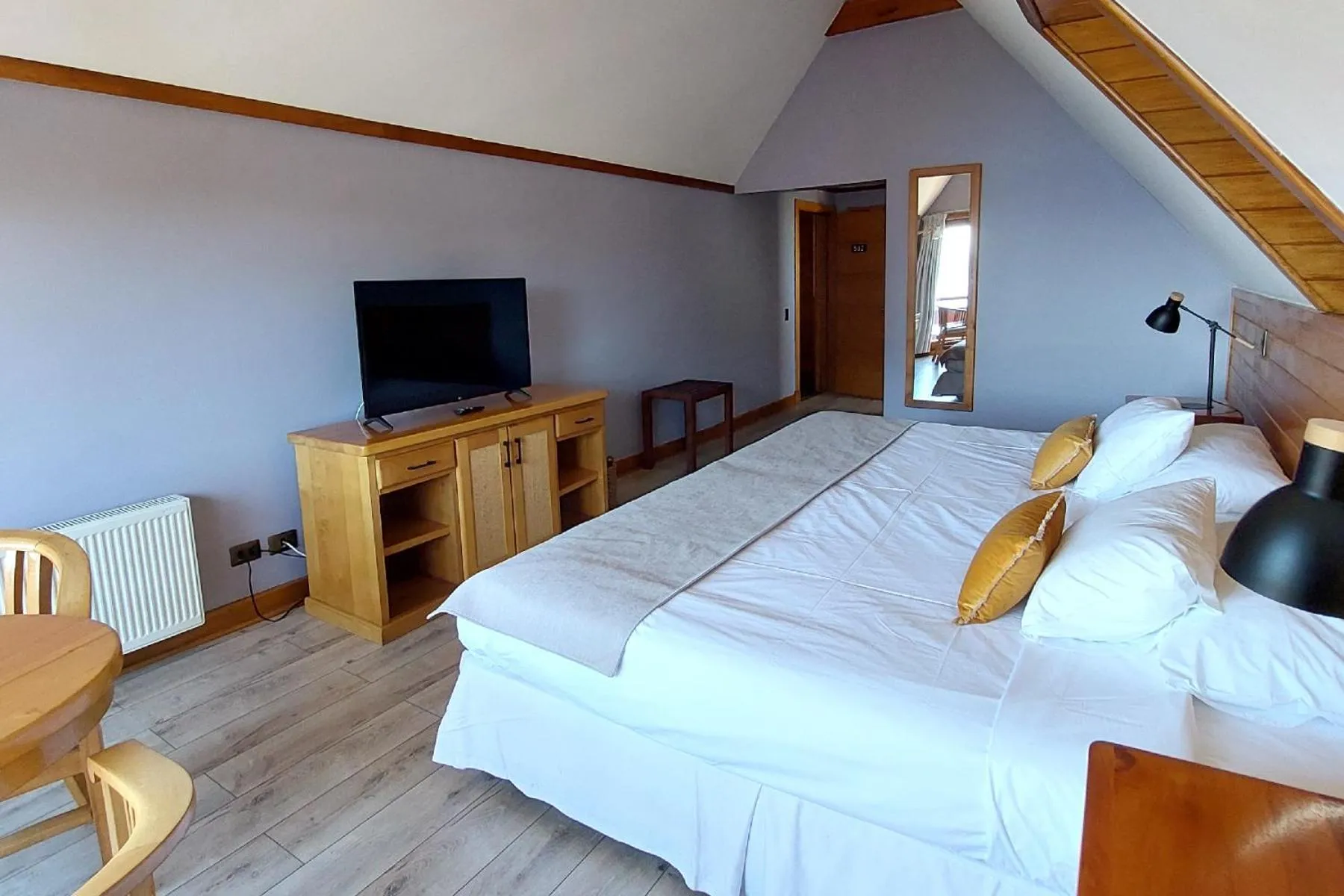 Bed in Hotel Puelche