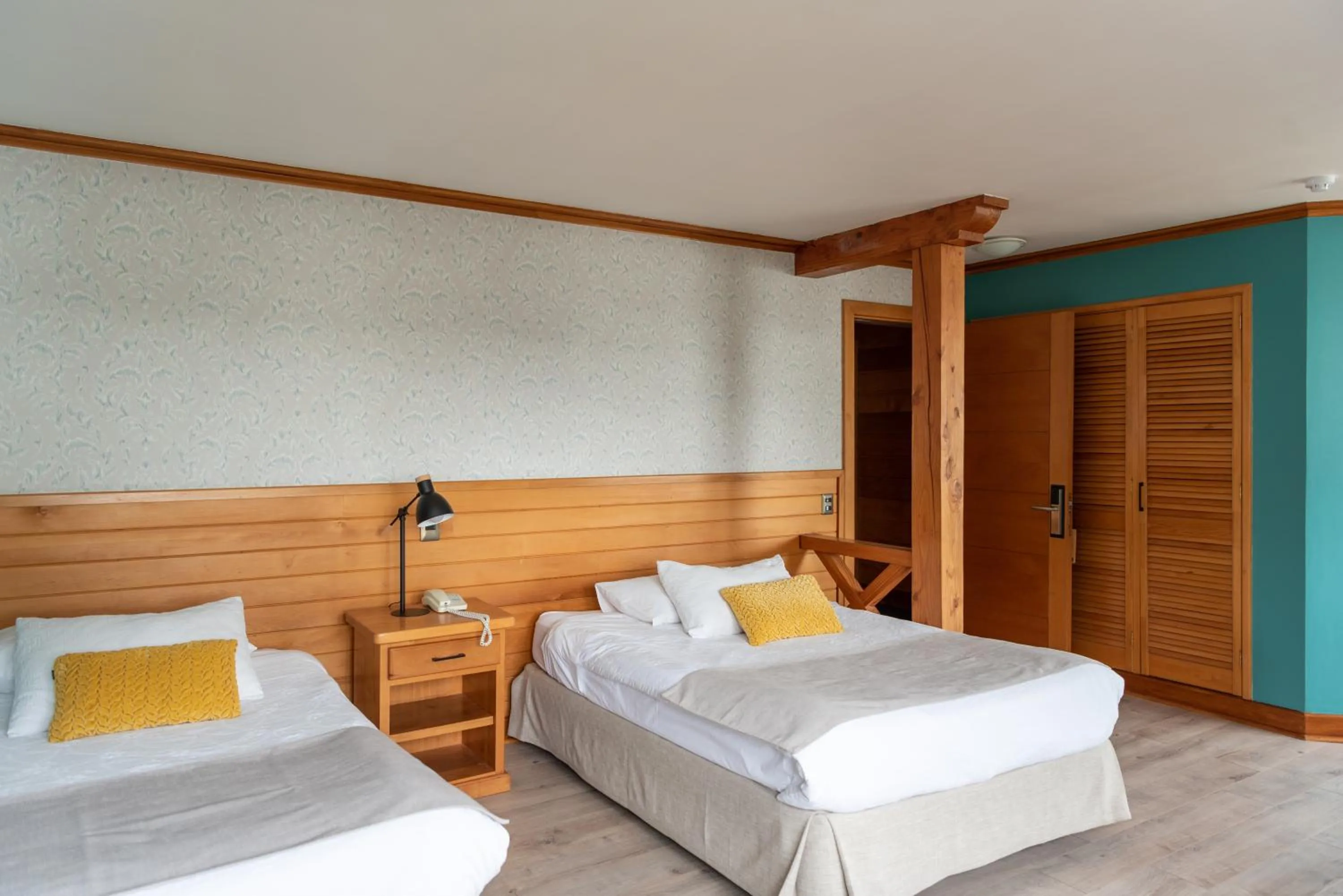 Bed in Hotel Puelche