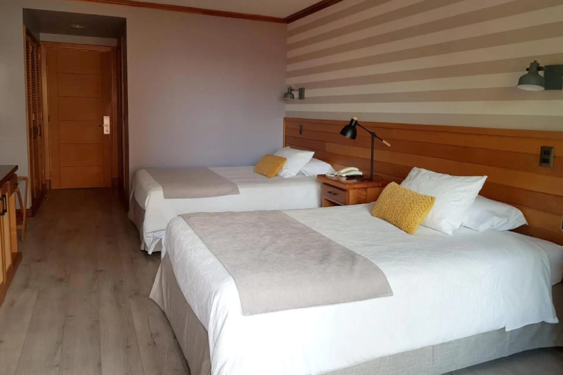 Bed in Hotel Puelche