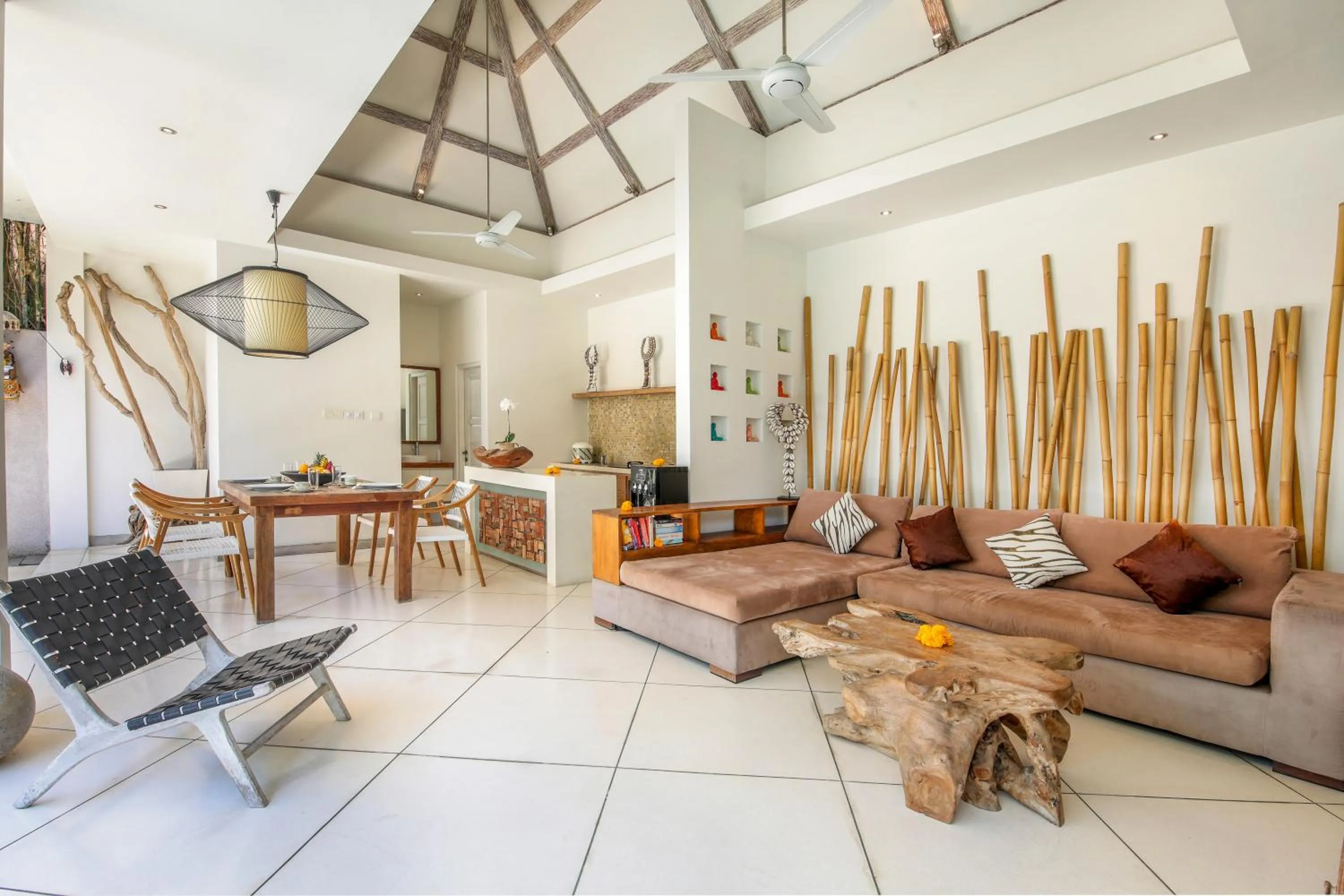 Living room in Villa Safari