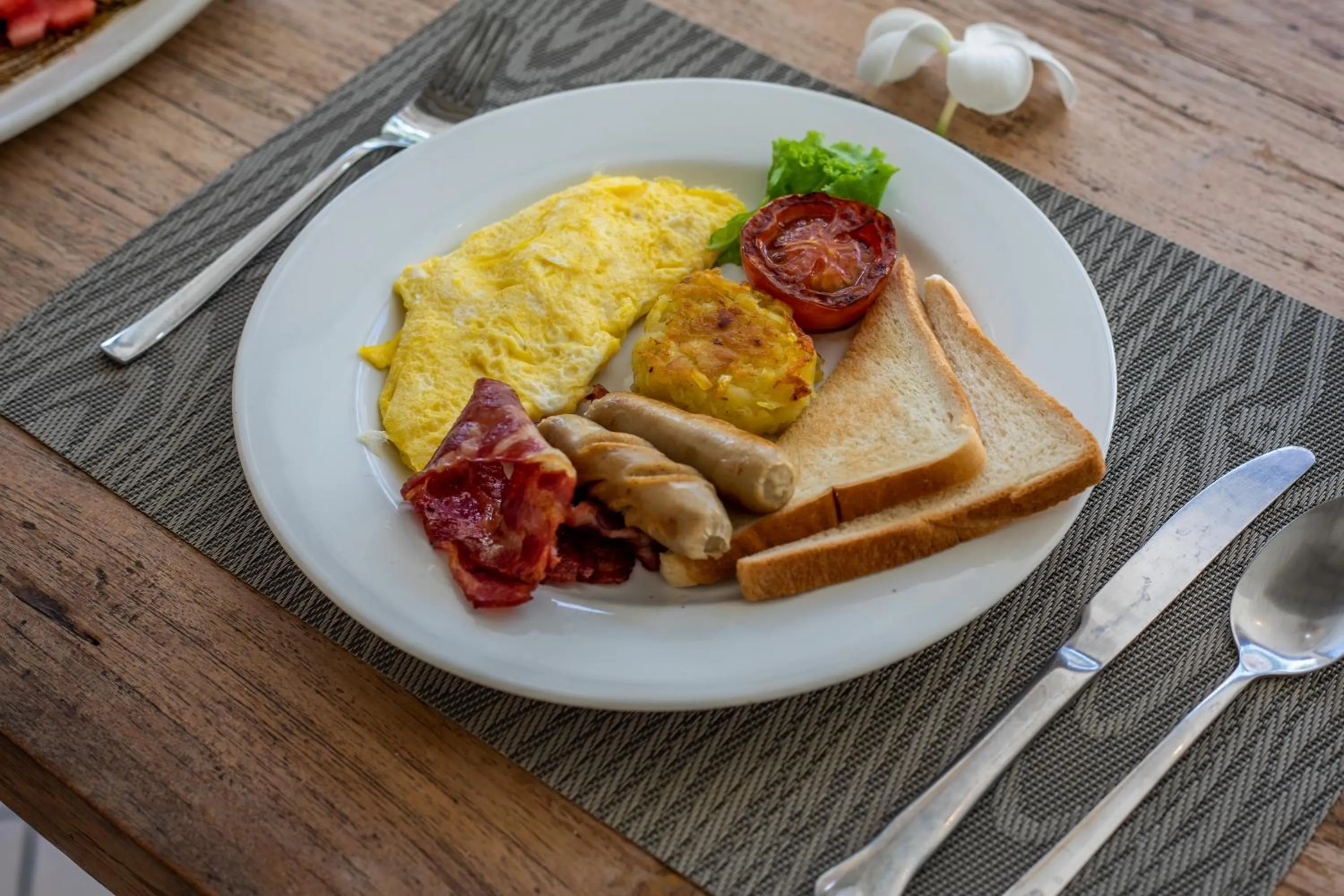 Breakfast in Villa Safari