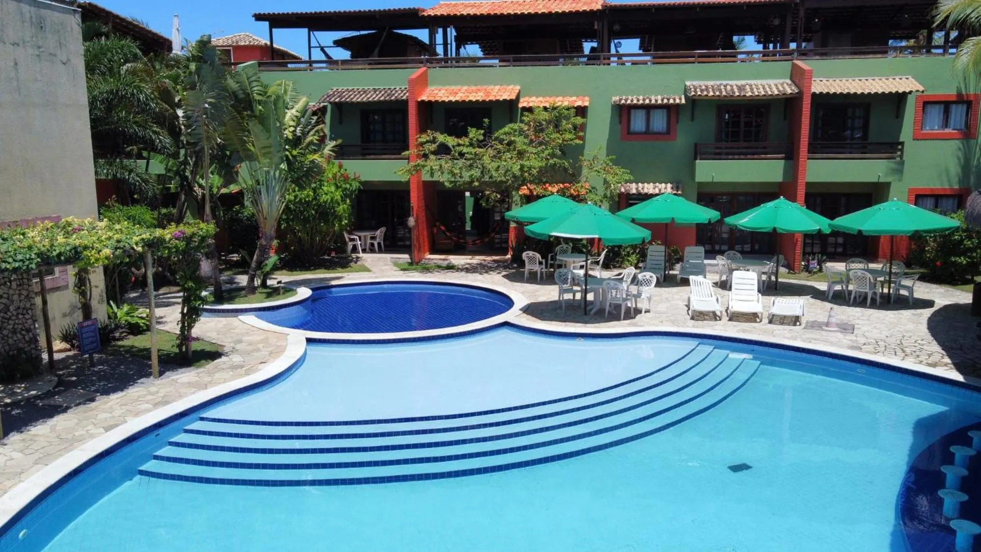 Swimming pool in CostaSol Pipa Chalés