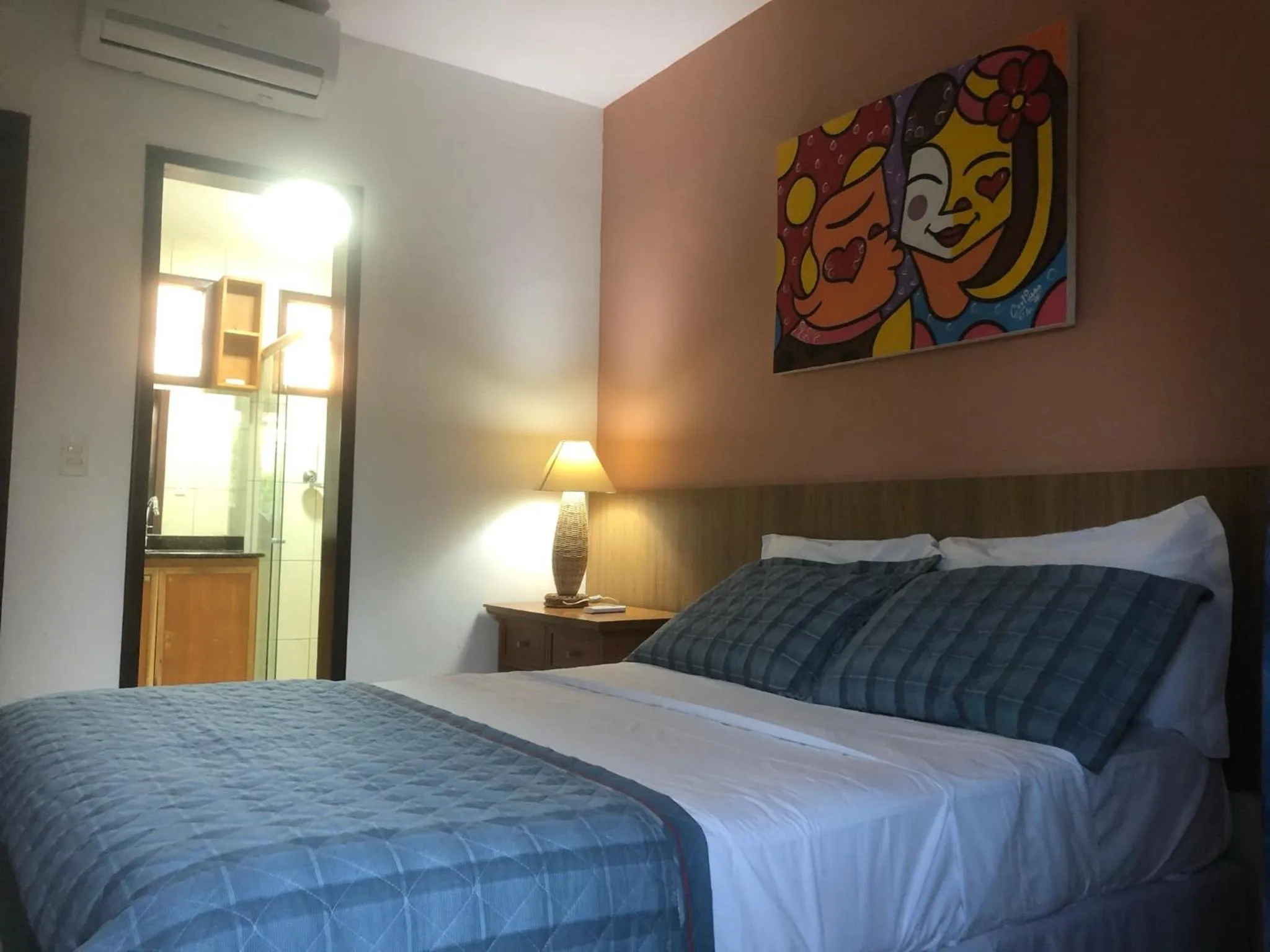 Bed in CostaSol Pipa Chalés