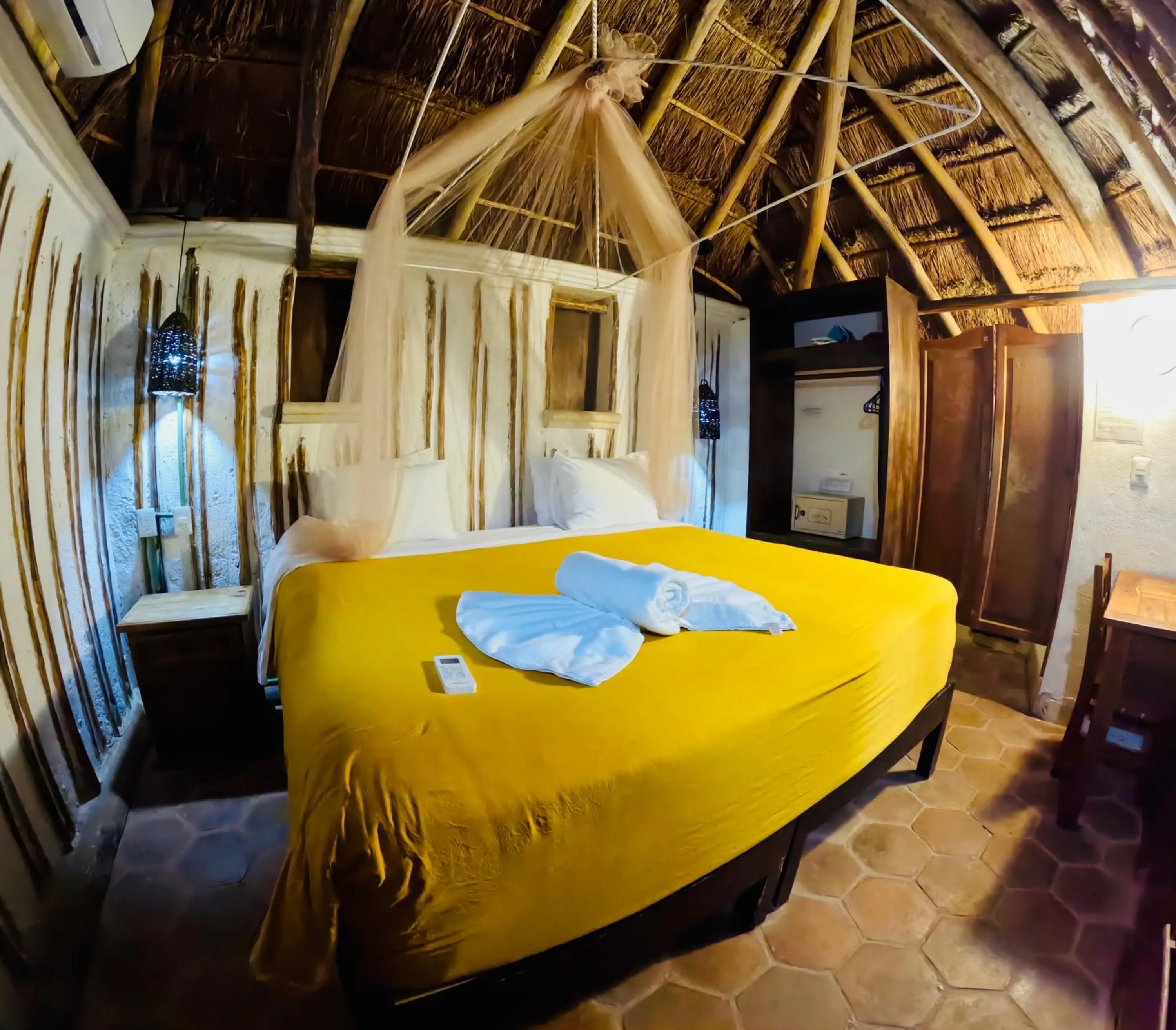 Bed in Apart Hotel Casaejido