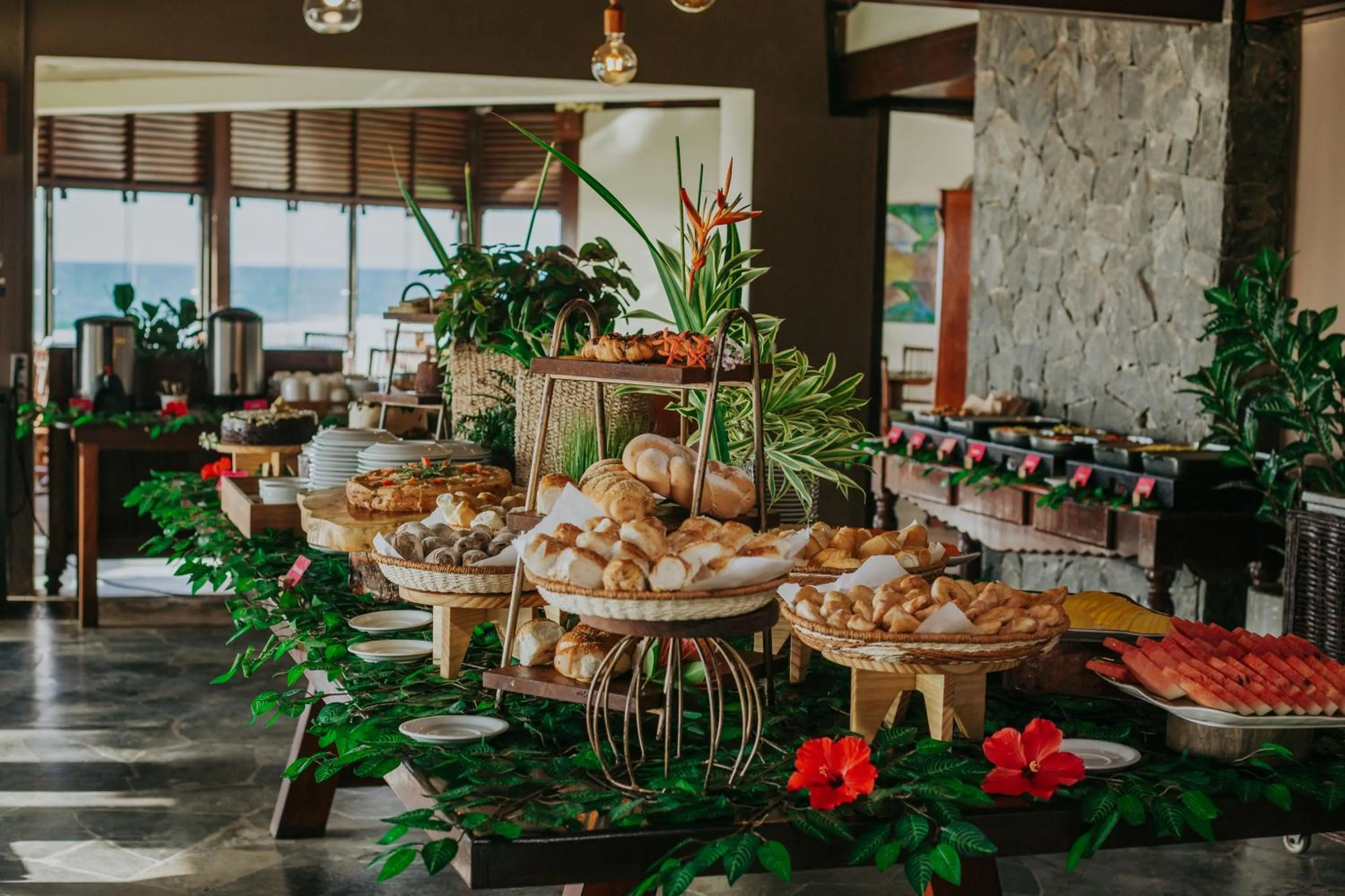 Breakfast in Pousada Tabapitanga