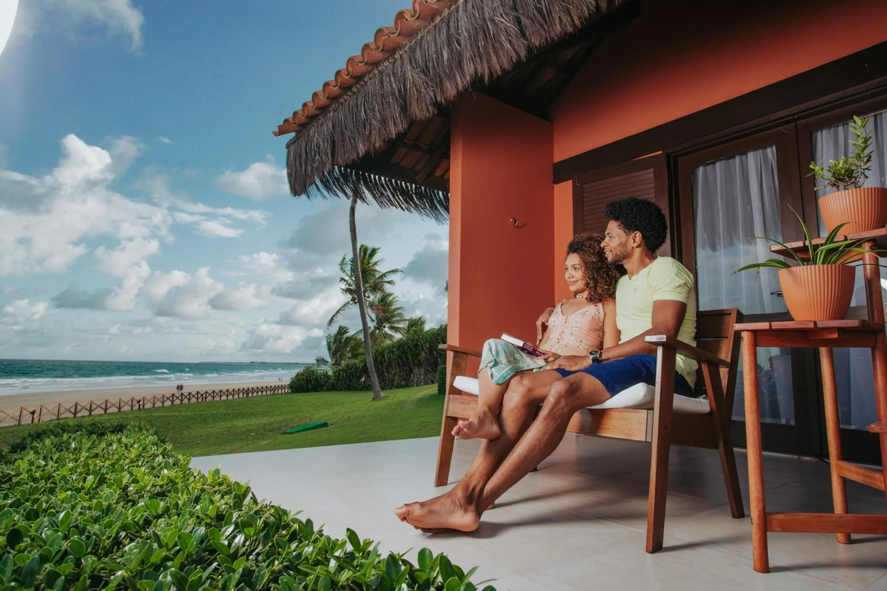 Balcony/Terrace in Pousada Tabapitanga