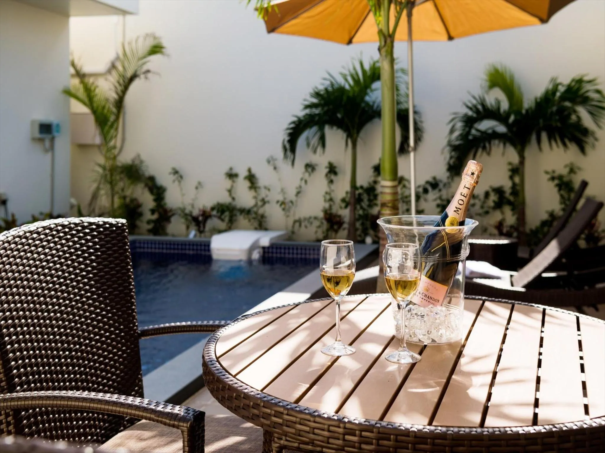 Balcony/Terrace in Ahman Suite Villa Sumuide