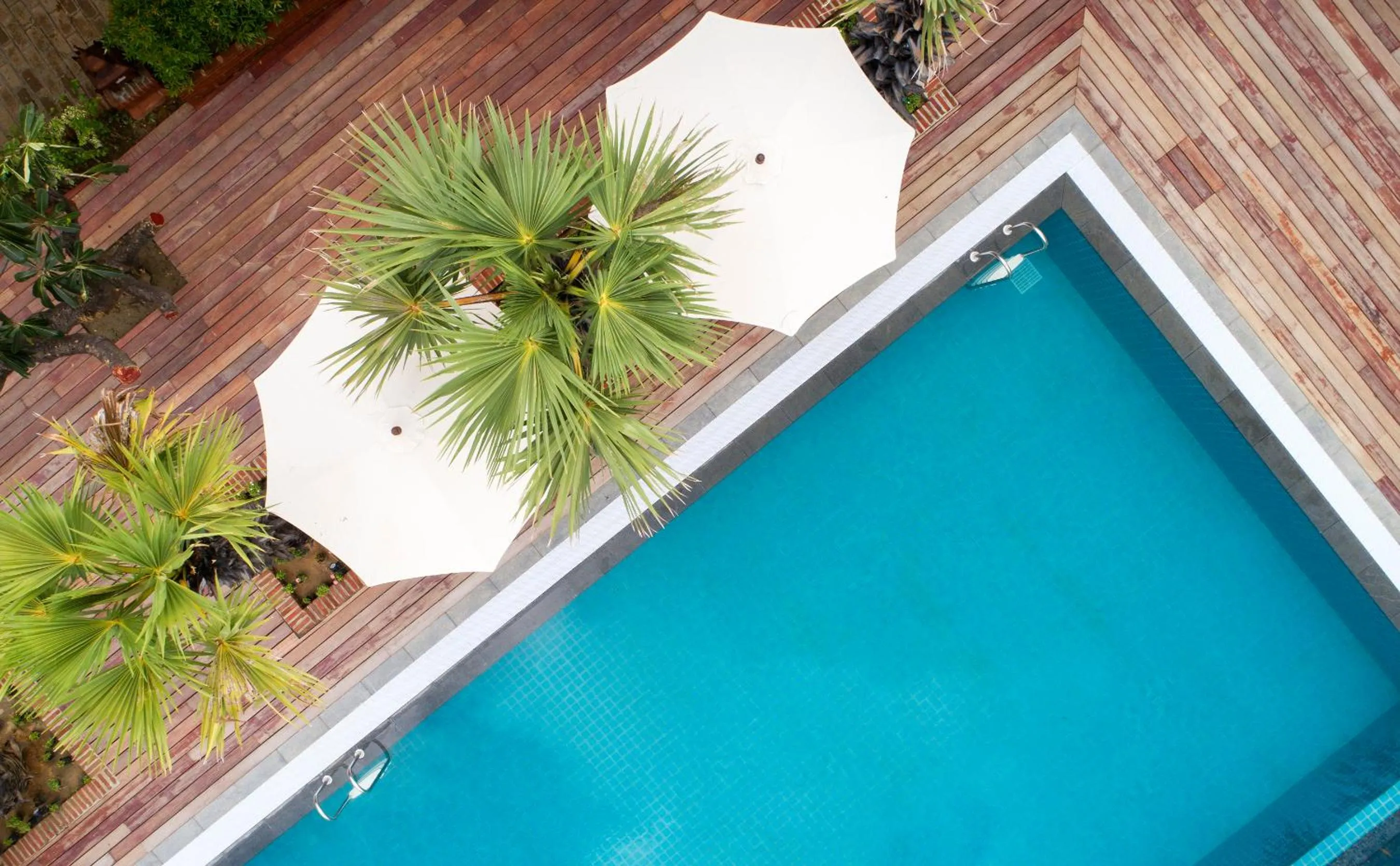 Bird's eye view in Heritage Bagan Hotel